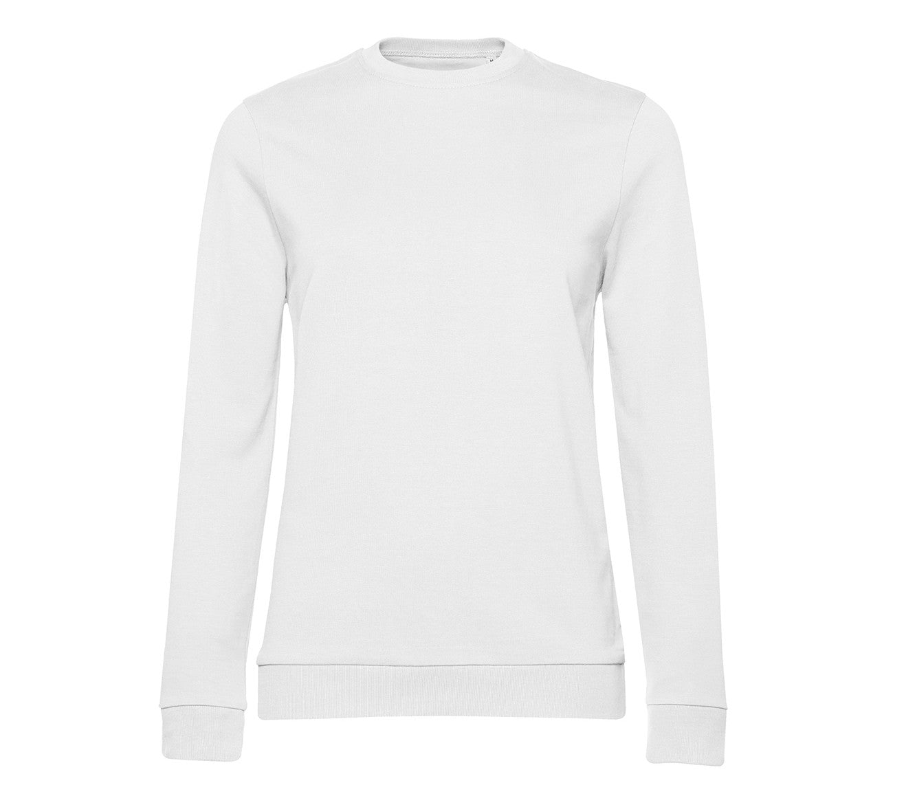 Sweat Col Rond # Femme - White