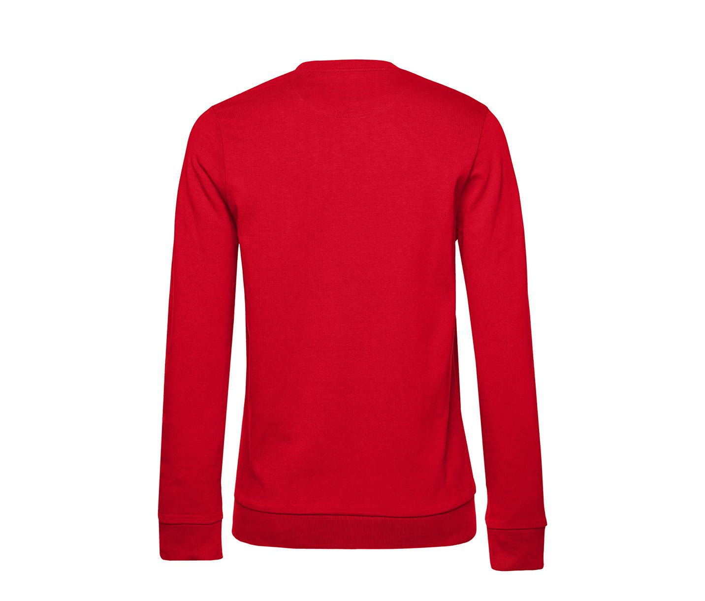 Sweat Col Rond # Femme - Red