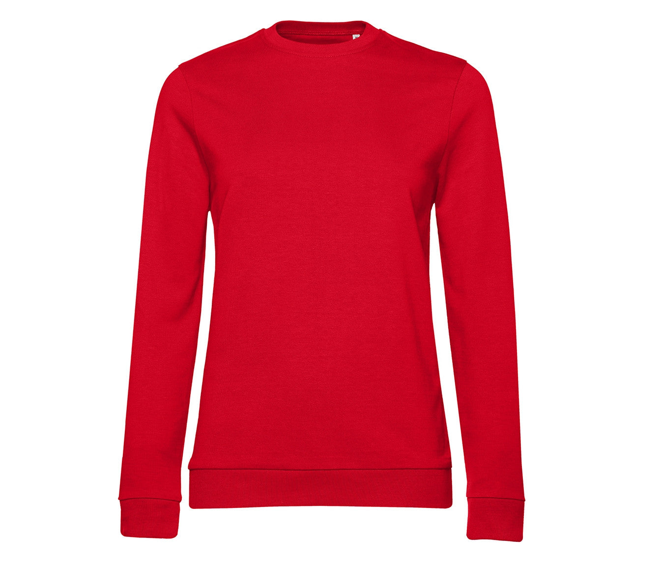 Sweat Col Rond # Femme - Red