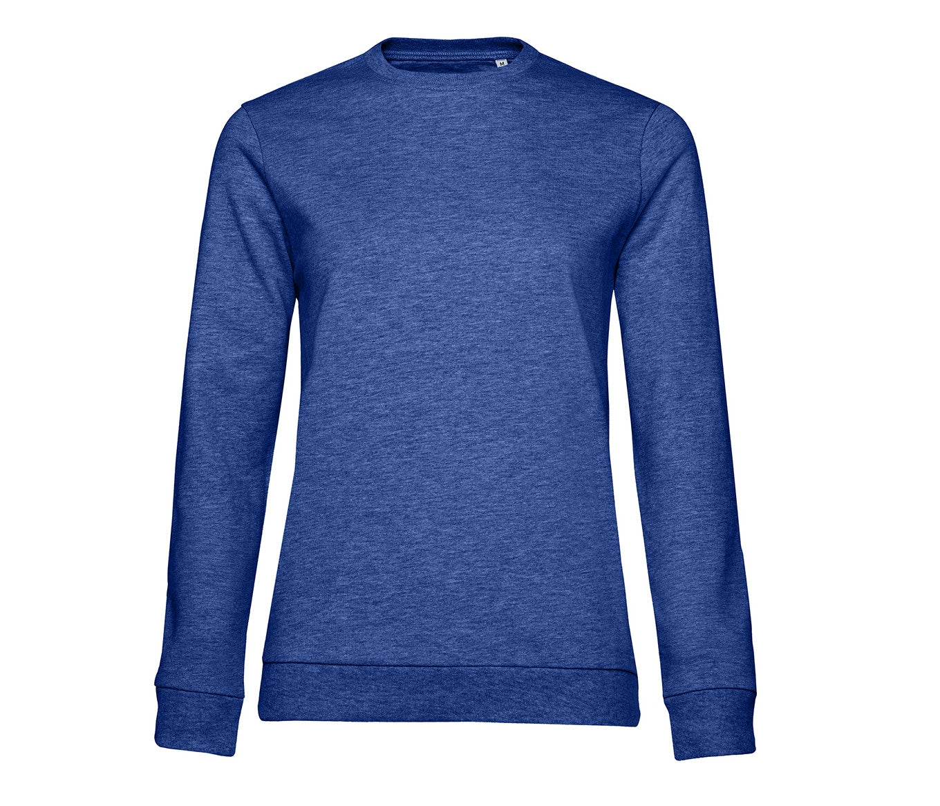 Sweat Col Rond # Femme - Heather Royal Blue