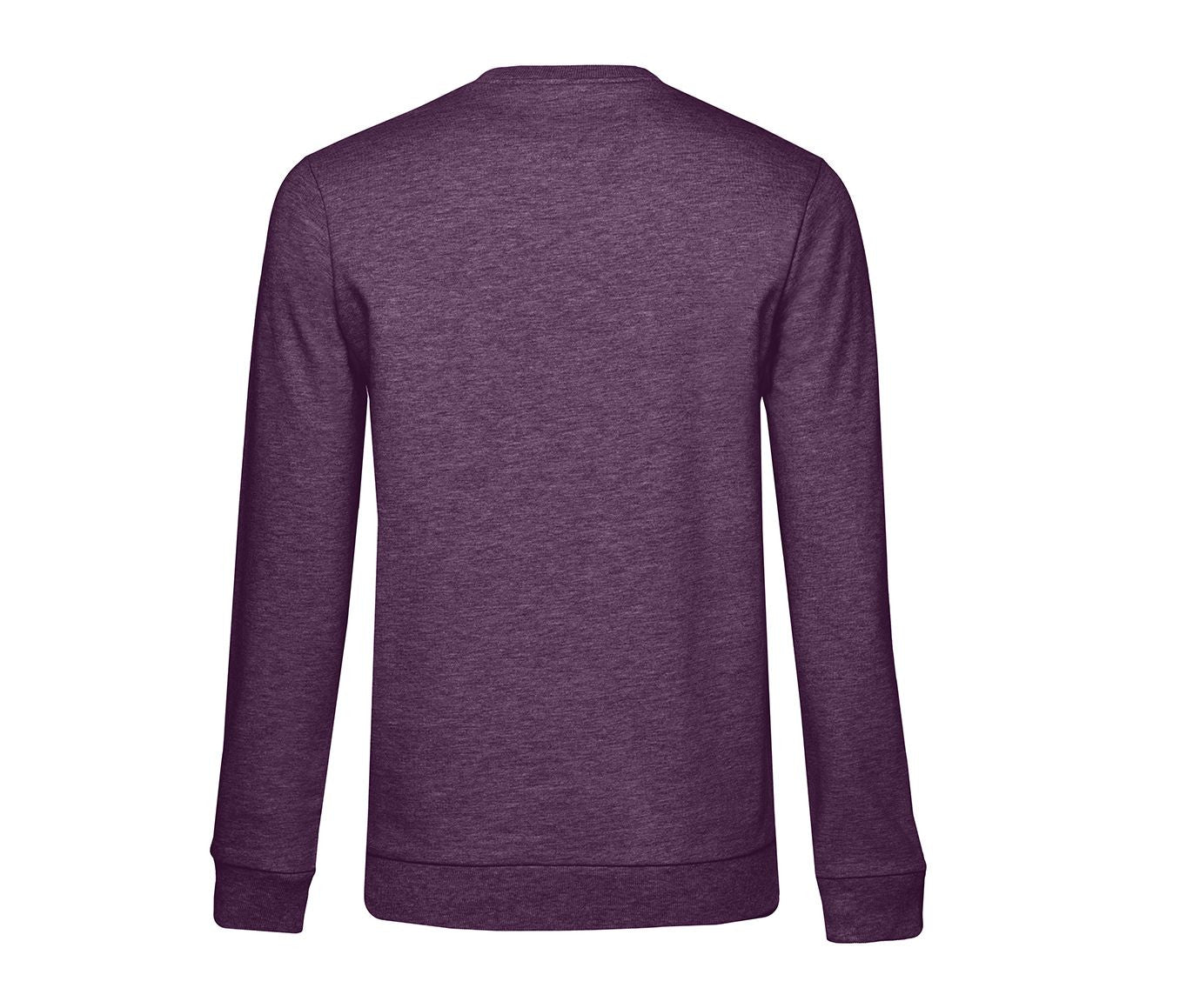 Sweat Col Rond # Femme - Heather Purple