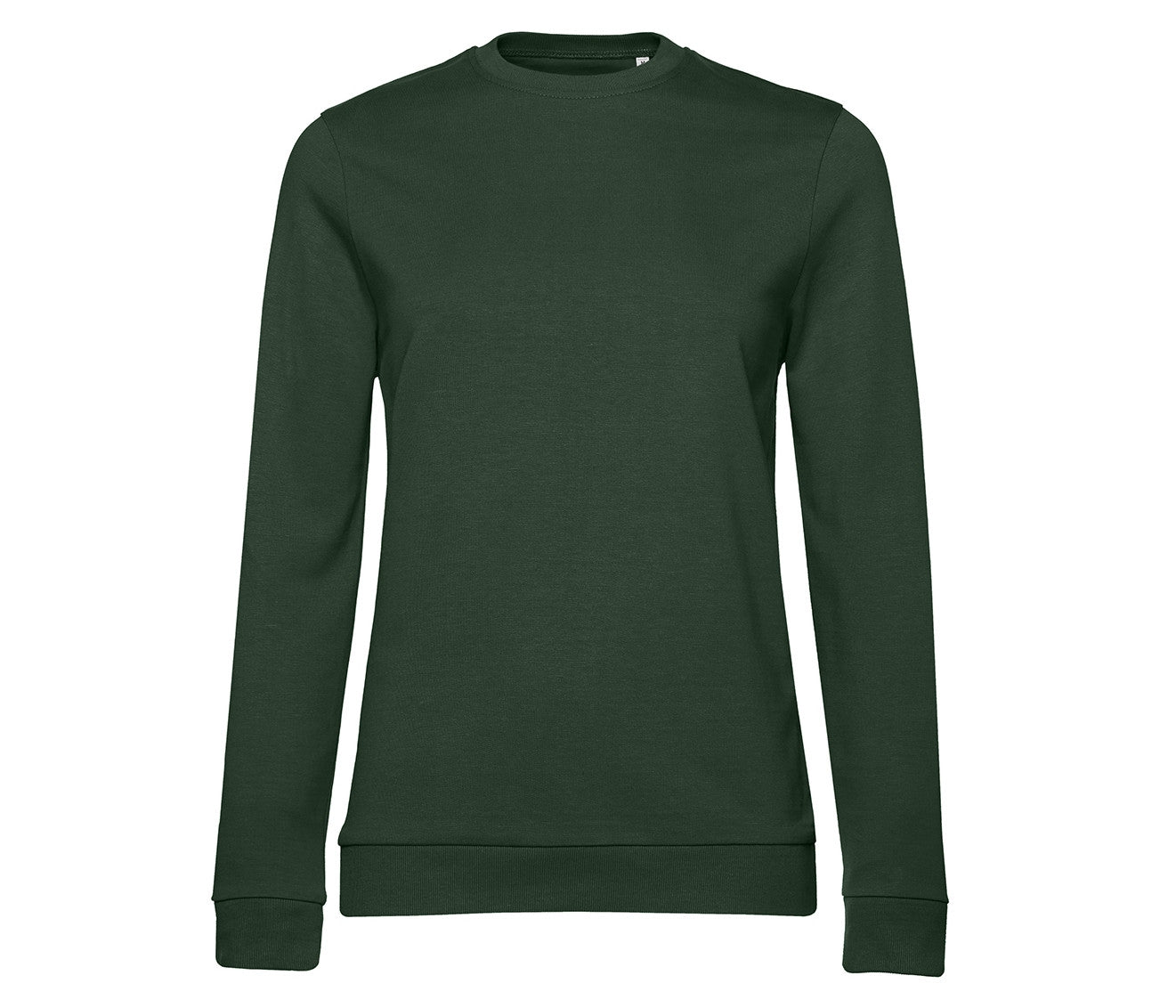 Sweat Col Rond # Femme - Forest Green