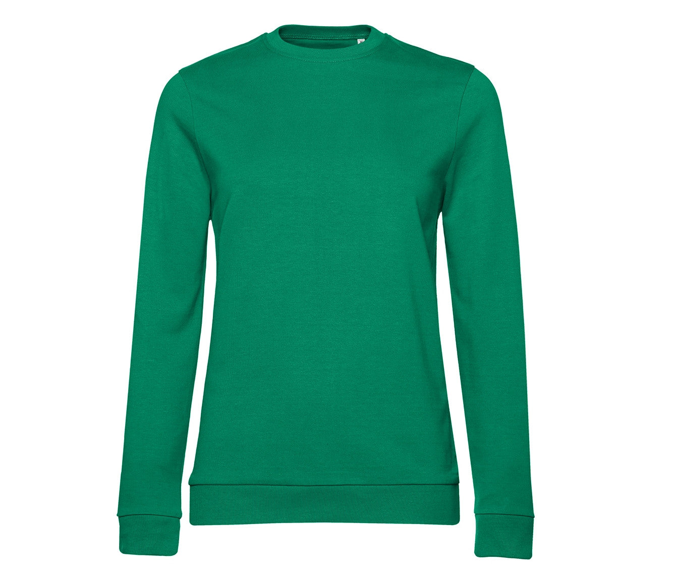Sweat Col Rond # Femme - Kelly Green