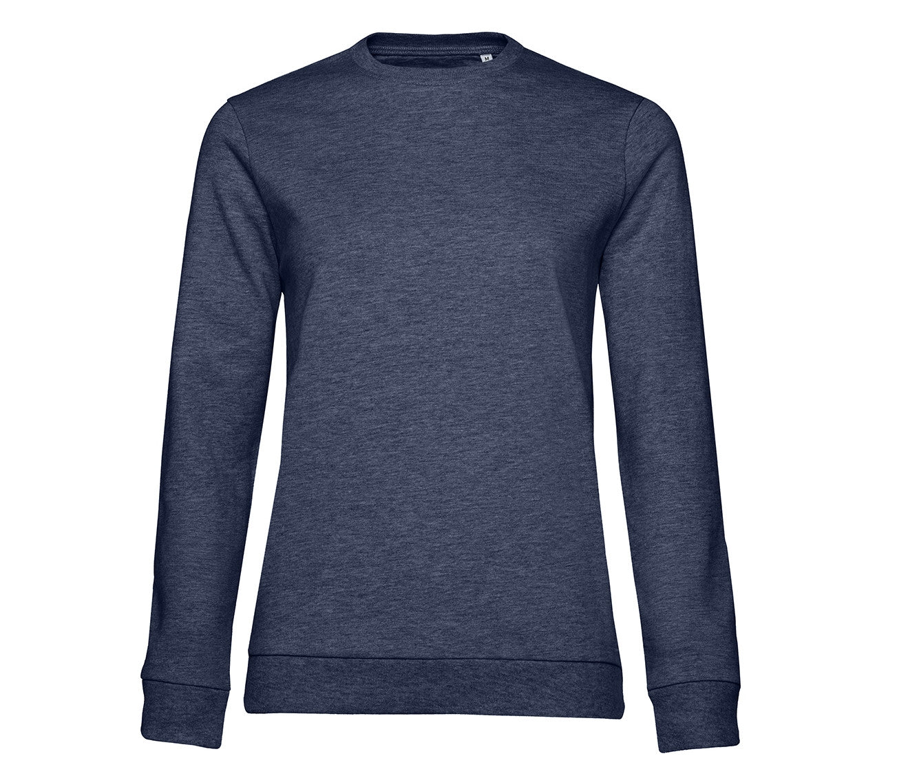 Sweat Col Rond # Femme - Heather Navy
