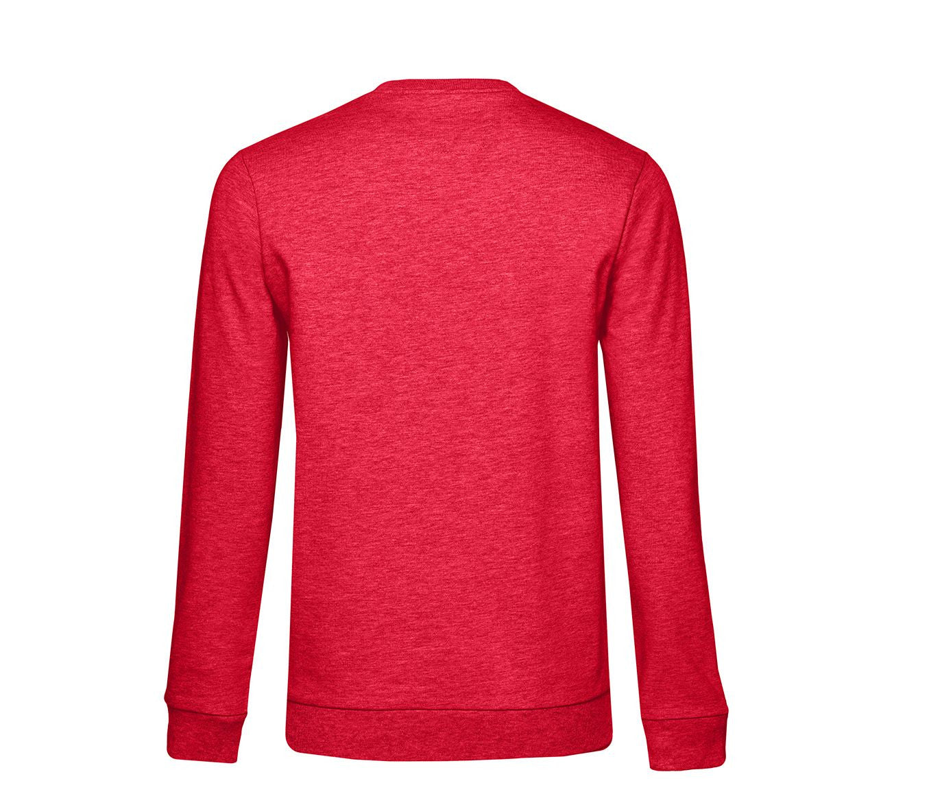 Sweat Col Rond # Femme - Heather Red