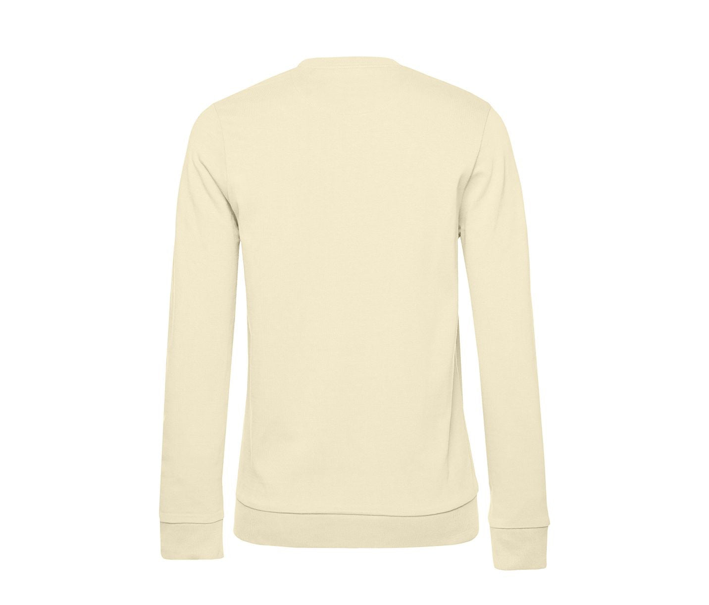 Sweat Col Rond # Femme - Pale Yellow