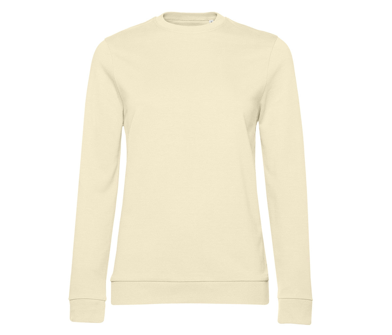 Sweat Col Rond # Femme - Pale Yellow