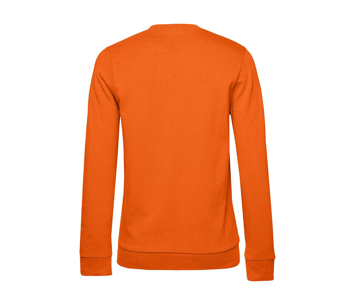 Sweat Col Rond # Femme - Pure Orange