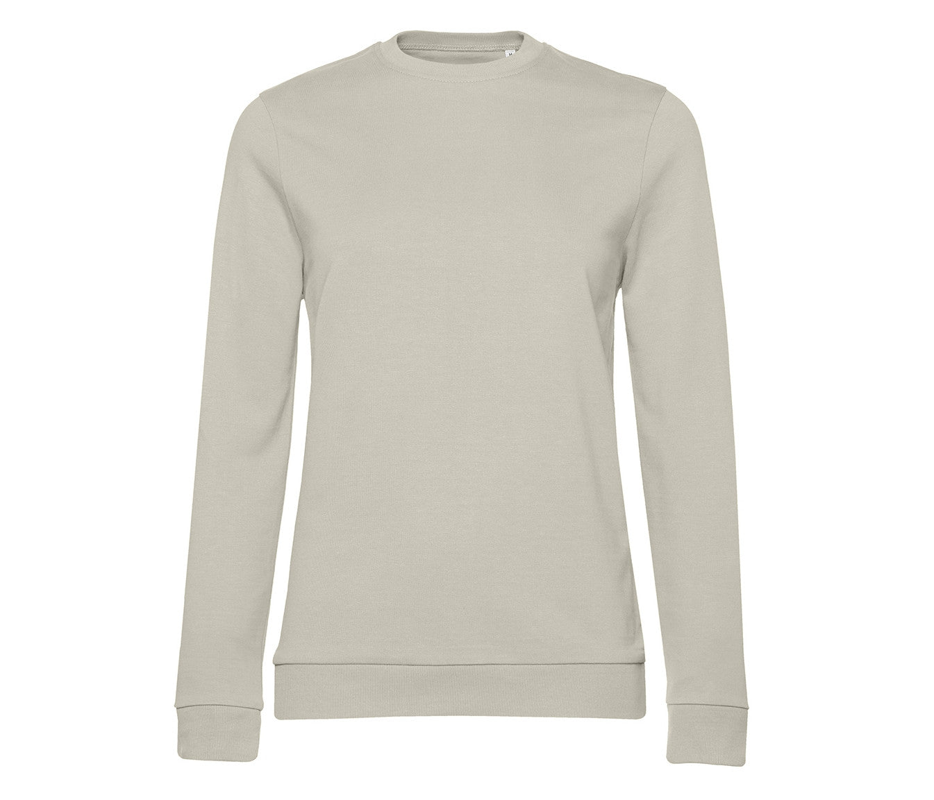 Sweat Col Rond # Femme - Grey Fog
