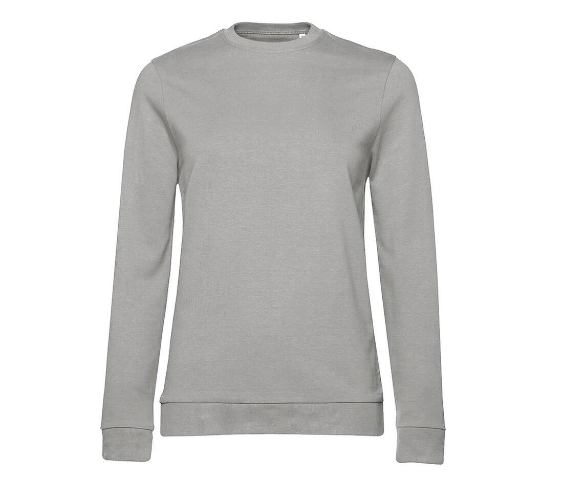 Sweat Col Rond # Femme - Elephant Grey