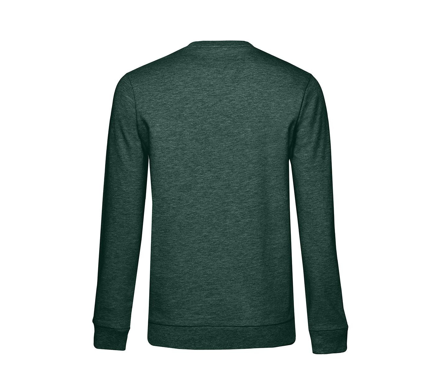 Sweat Col Rond # Femme - Heather Dark Green