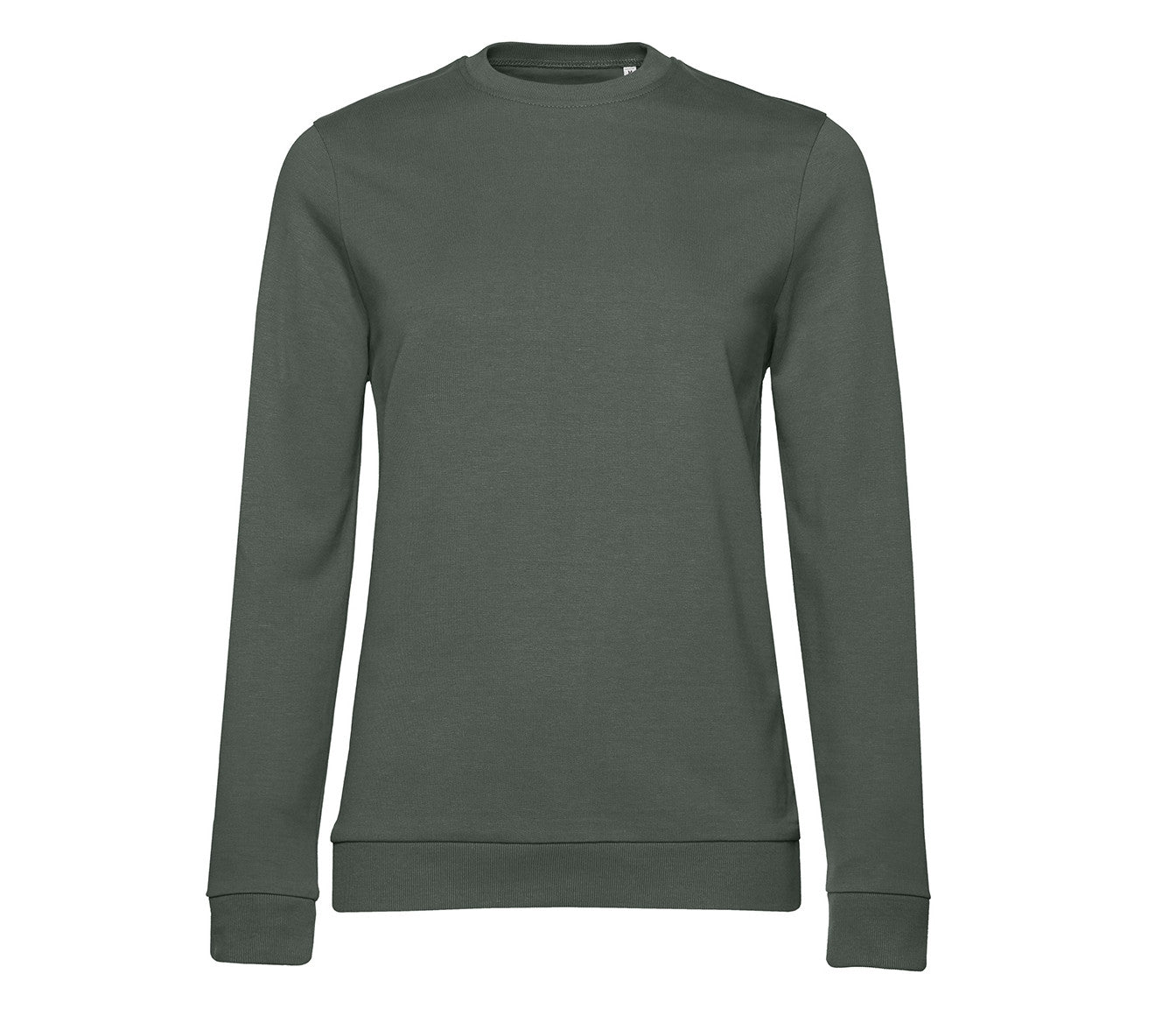 Sweat Col Rond # Femme - Millennial Khaki