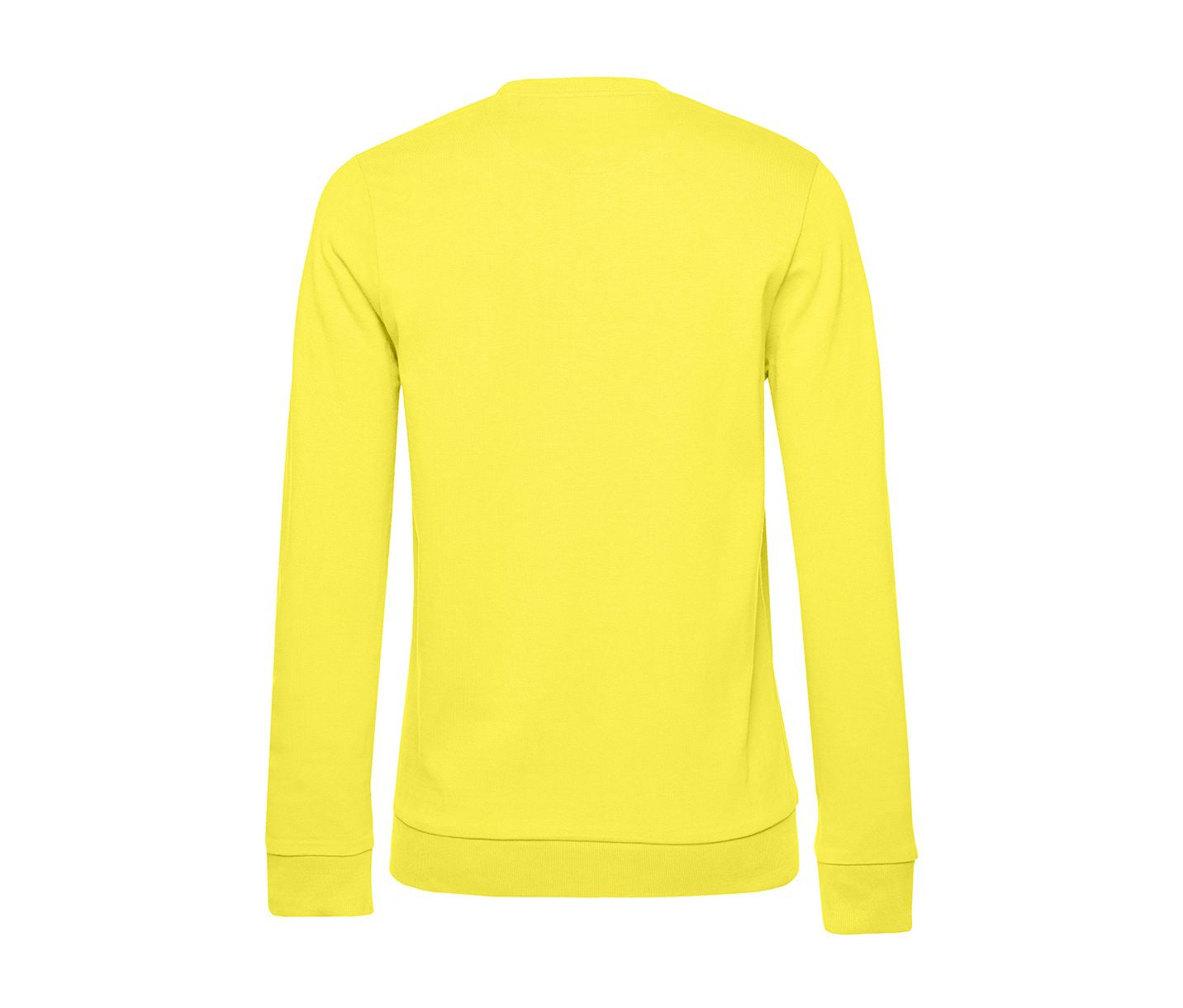 Sweat Col Rond # Femme - Solar Yellow