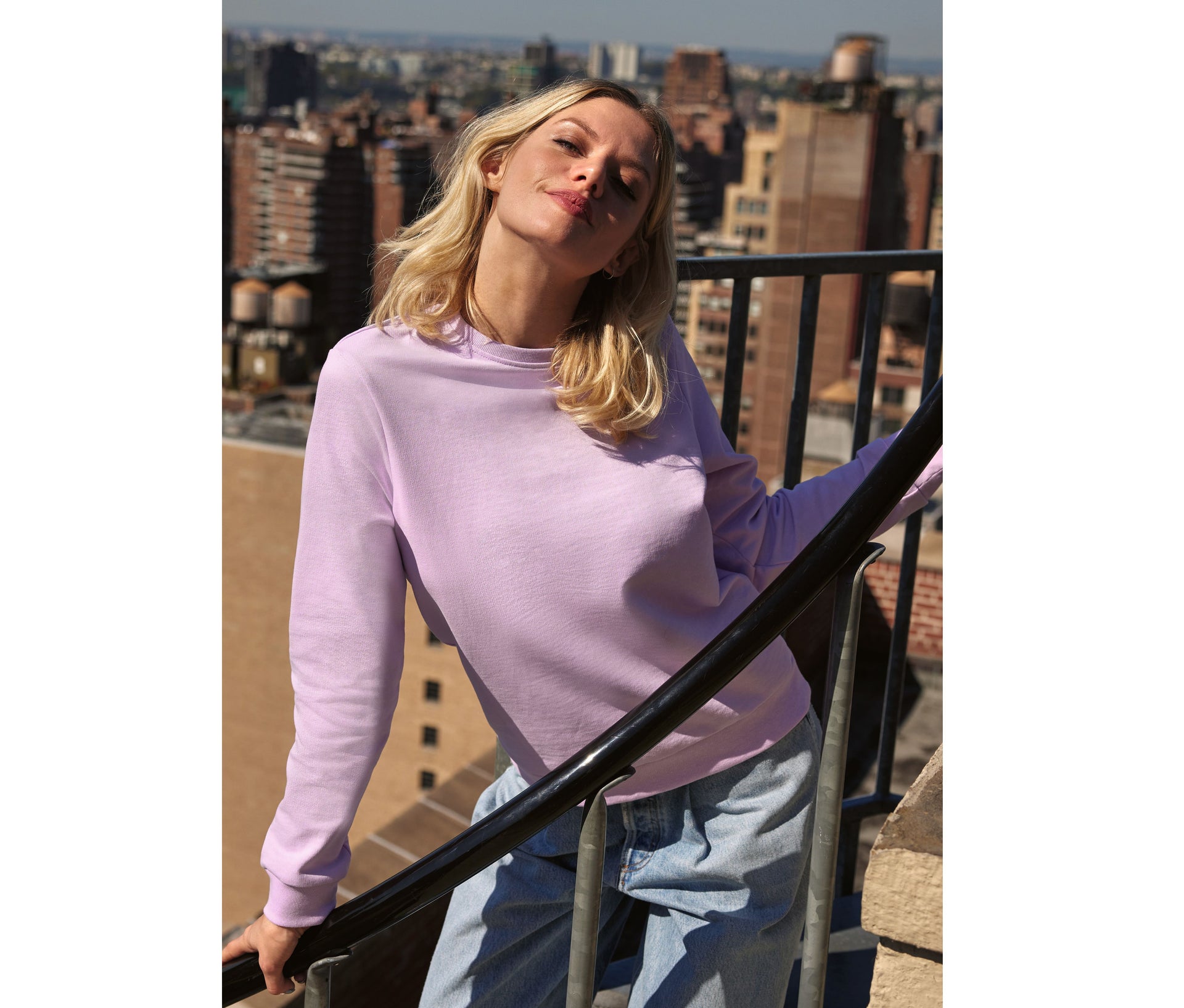 Sweat col rond # femme