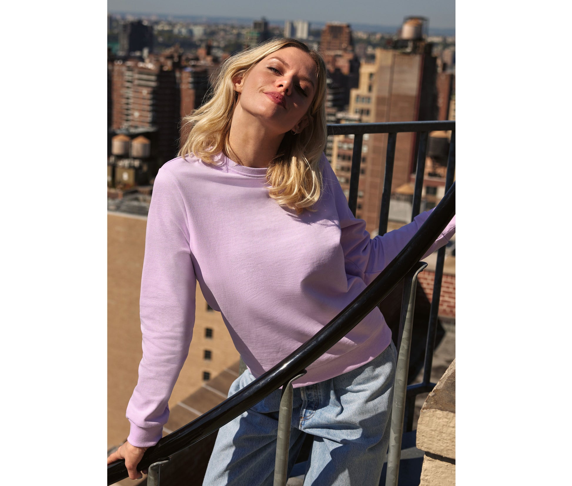 Sweat col rond # femme