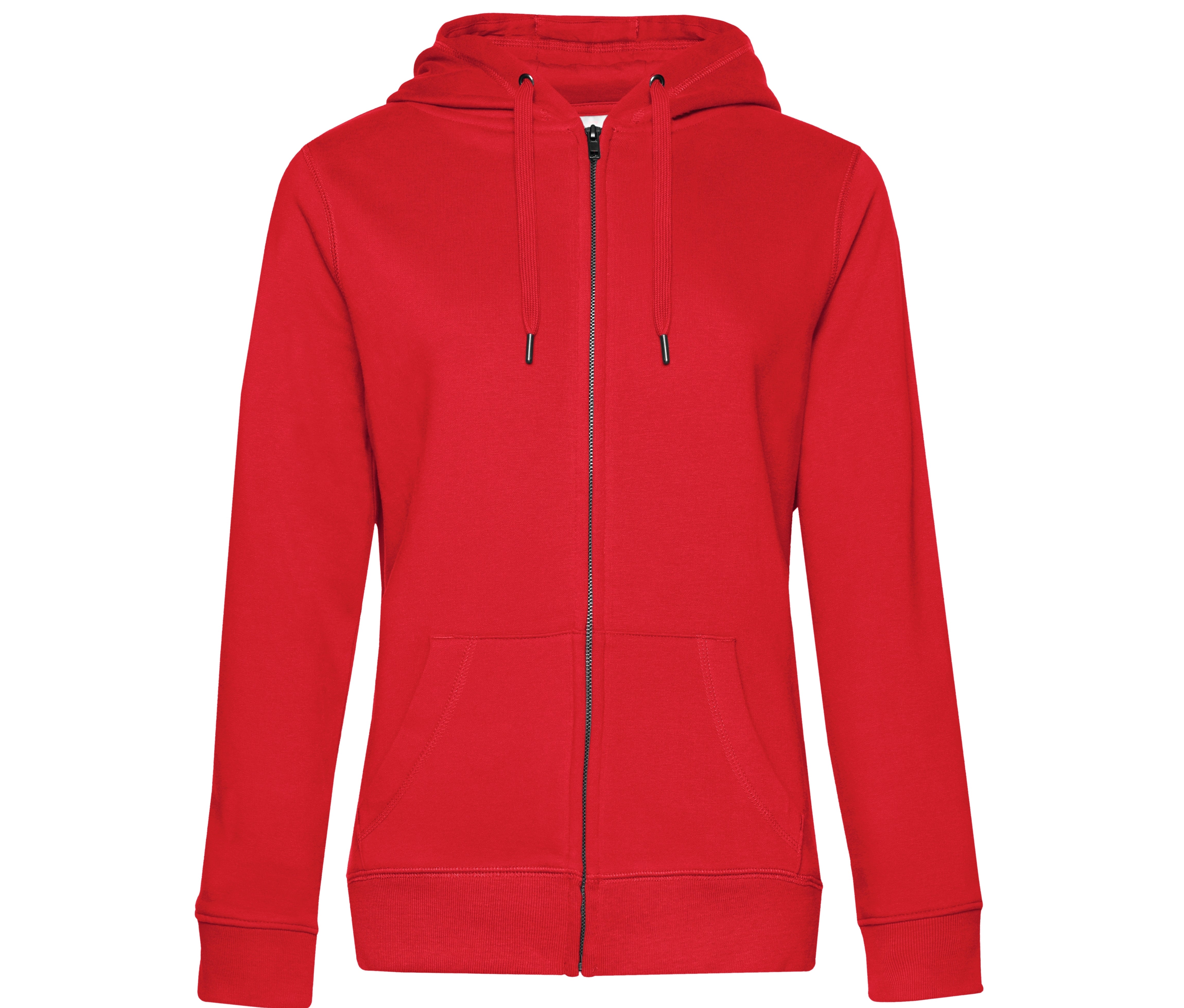 Sweat Capuche Zippé Queen - Red