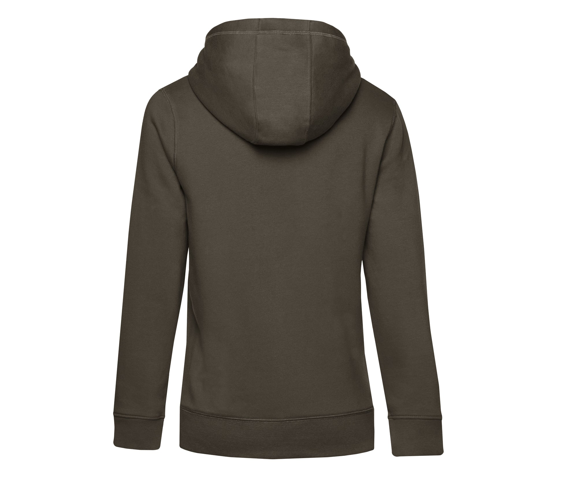 Sweat Capuche Zippé Queen - Khaki