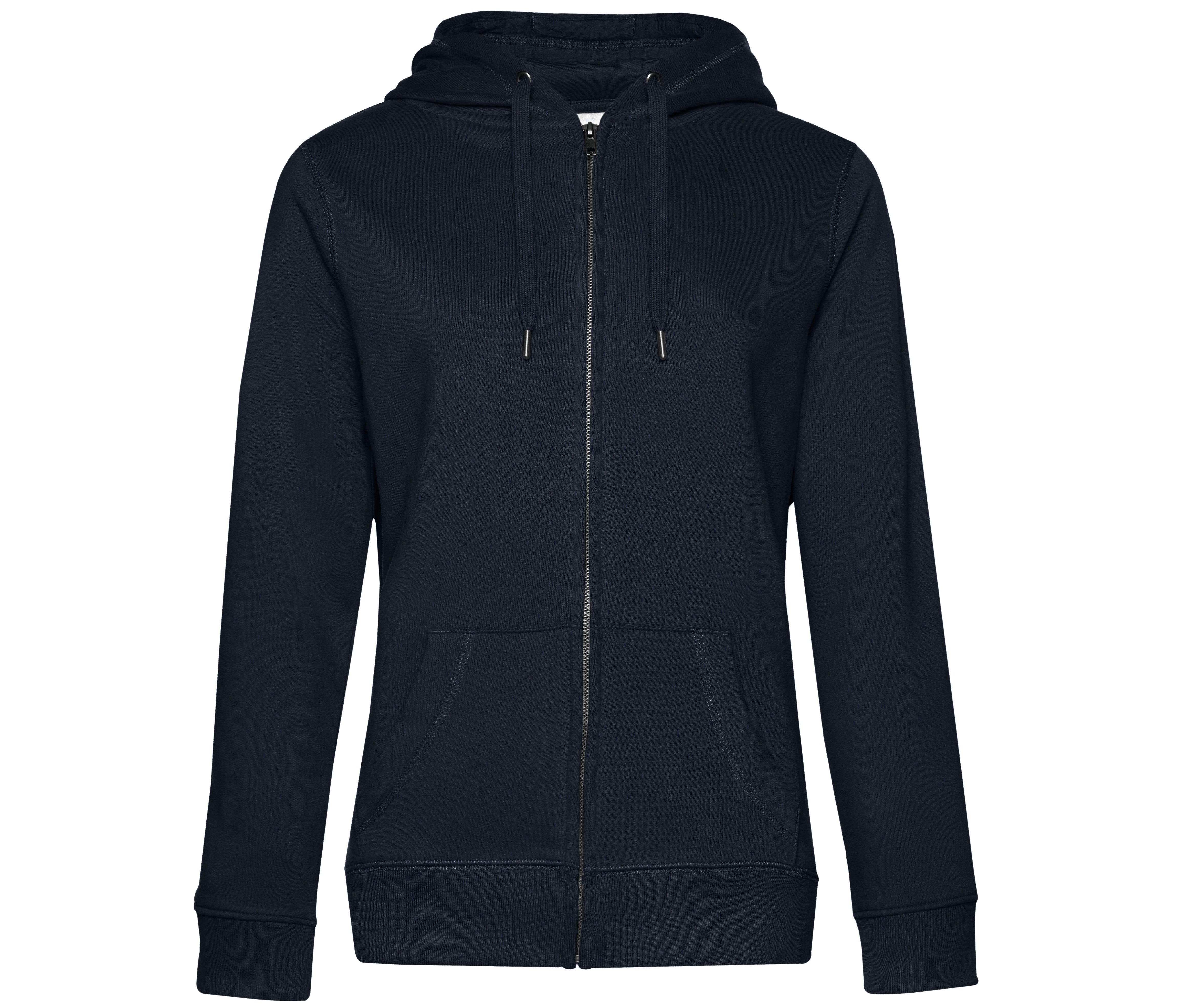 Sweat Capuche Zippé Queen - Navy Blue