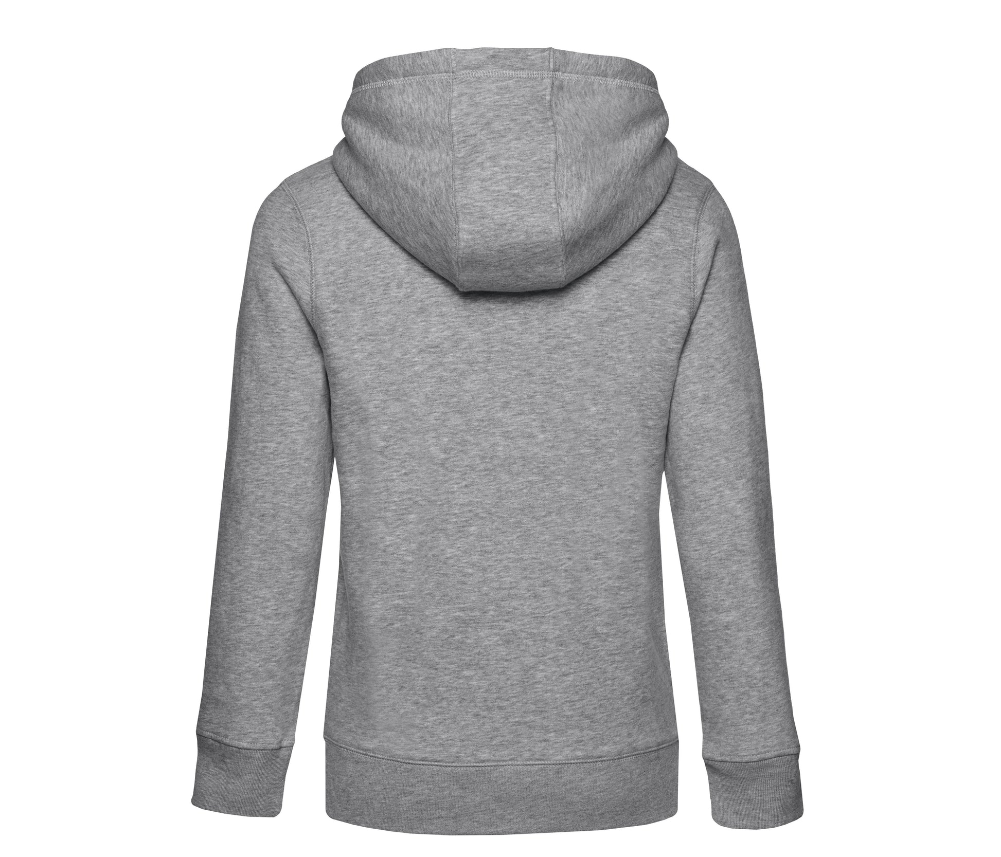 Sweat Capuche Zippé Queen - Heather Grey