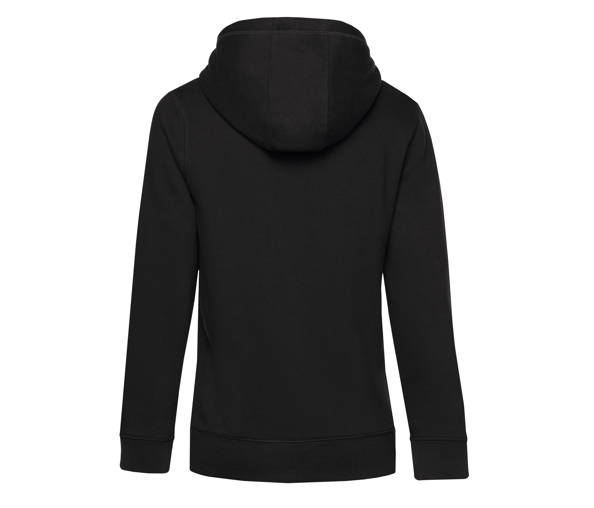 Sweat Capuche Zippé Queen - Black Pure