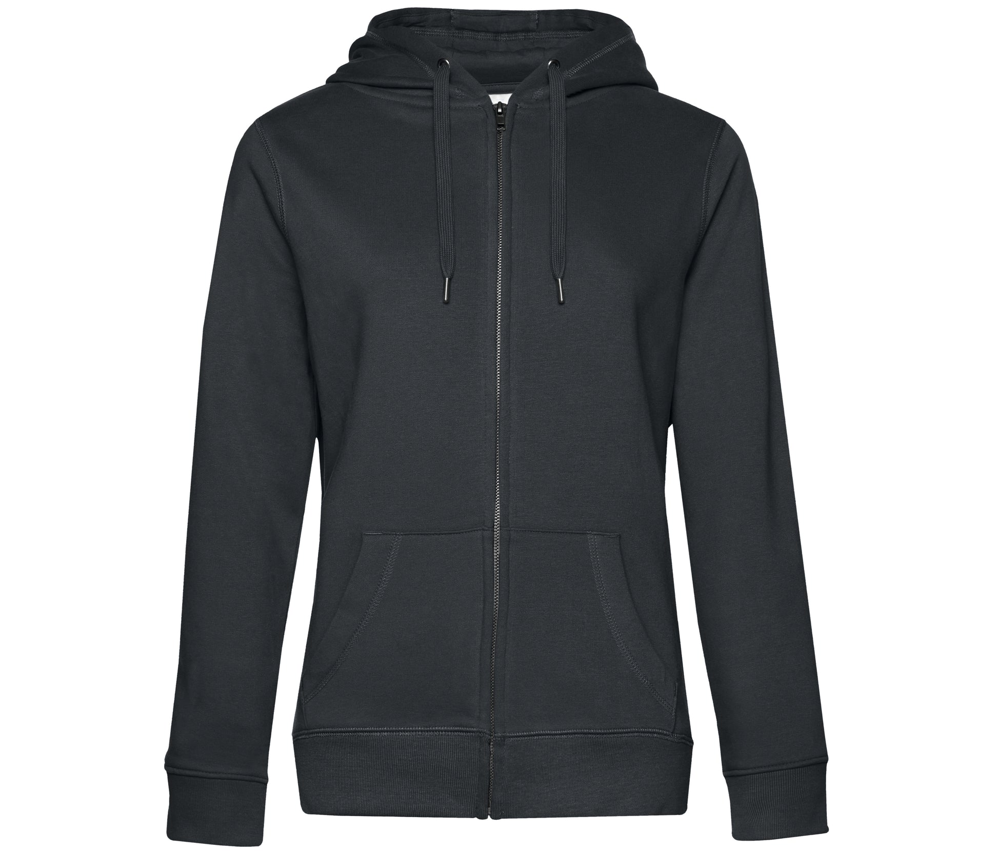 Sweat Capuche Zippé Queen - Asphalt