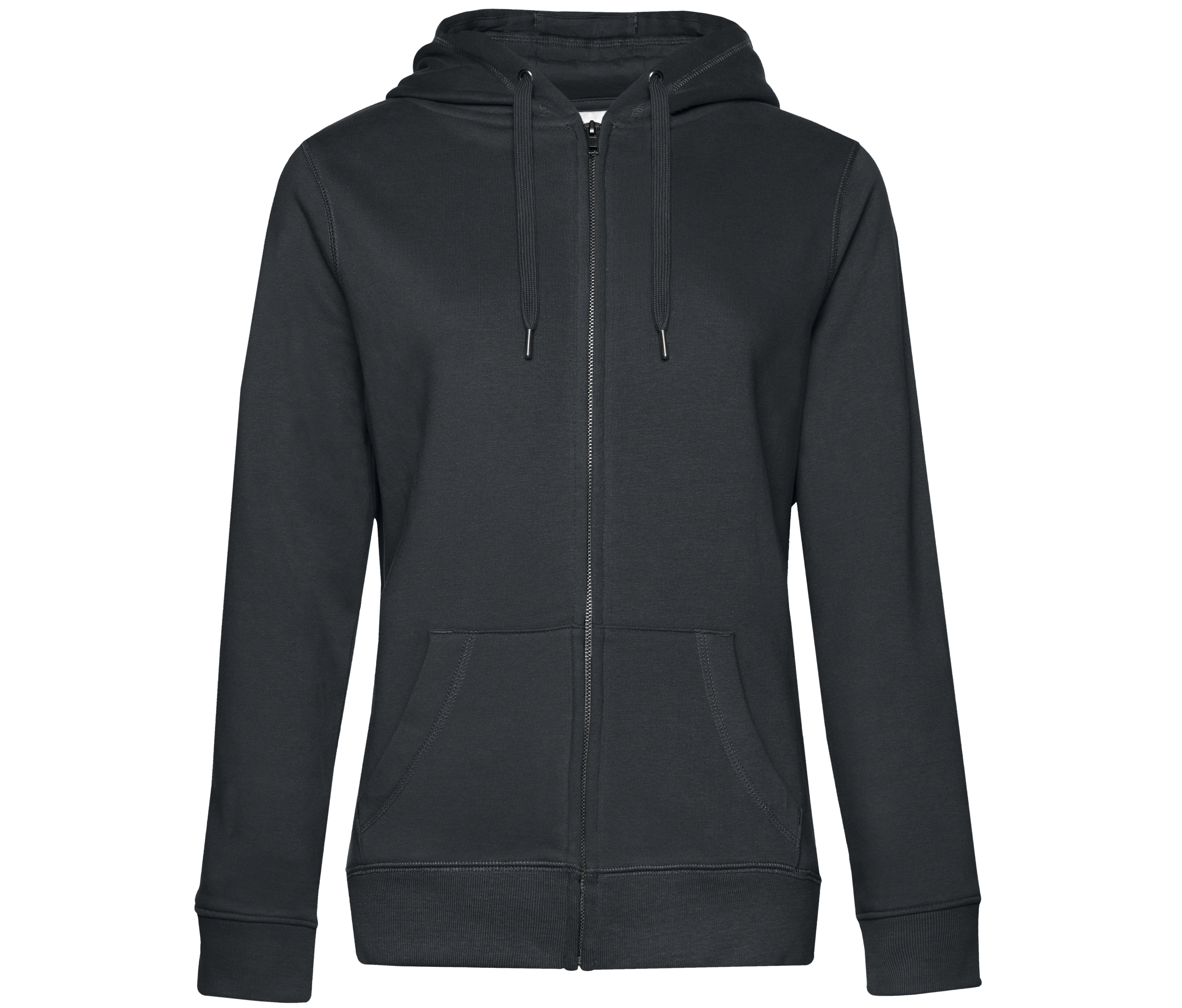 Sweat Capuche Zippé Queen - Asphalt