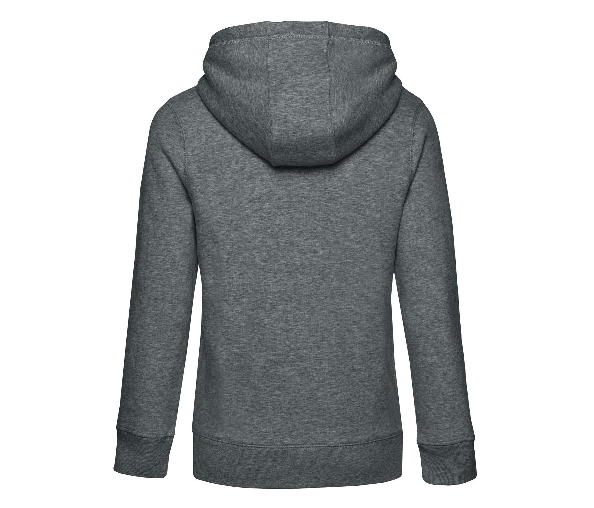 Sweat Capuche Zippé Queen - Heather Mid Grey
