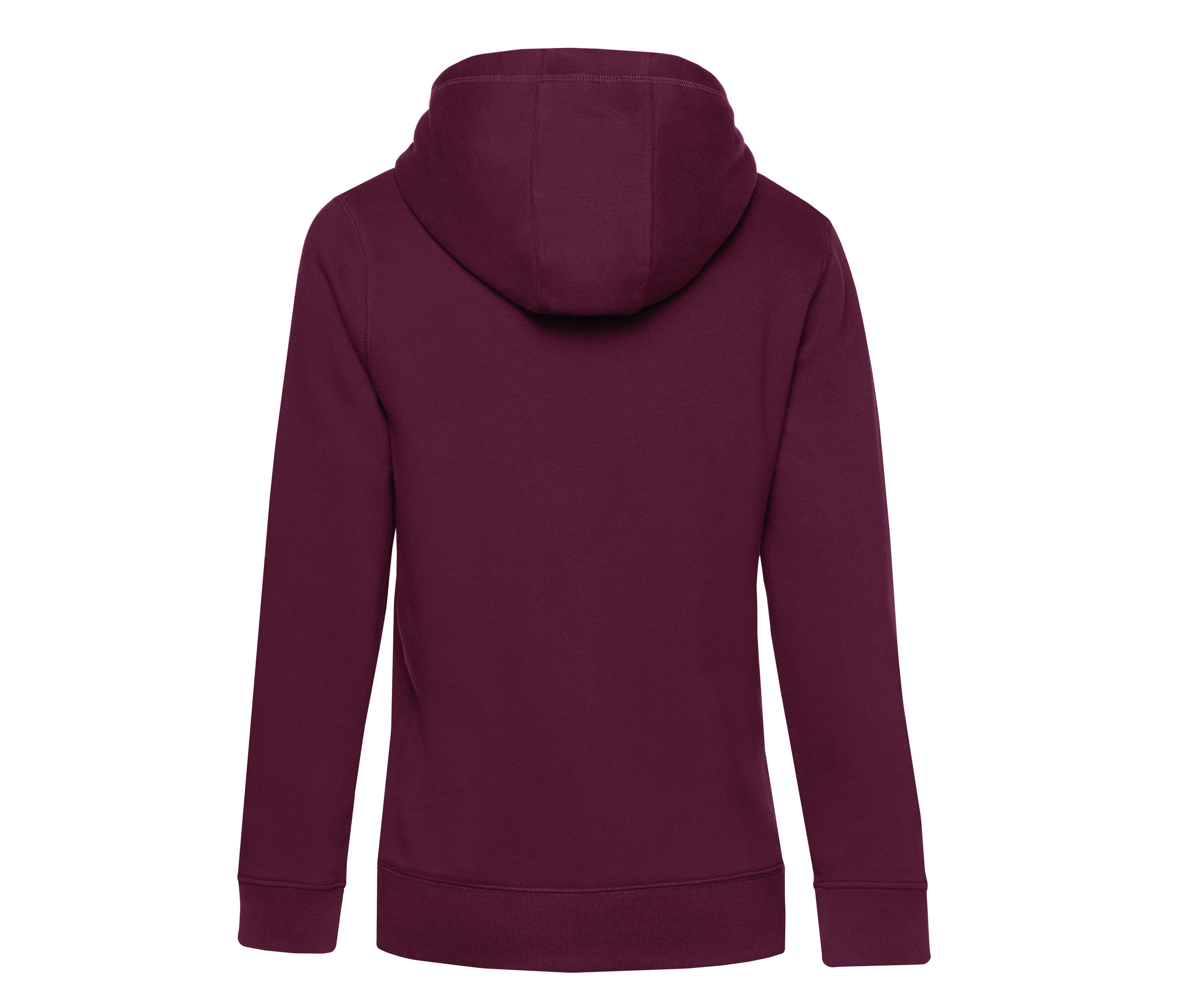 Sweat Capuche Zippé Queen - Dark Cherry