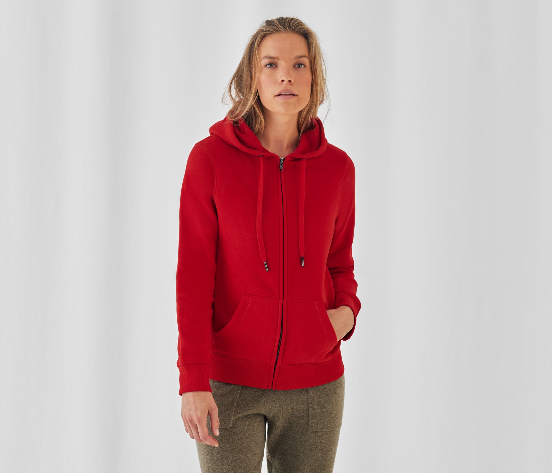Sweat capuche zippé QUEEN