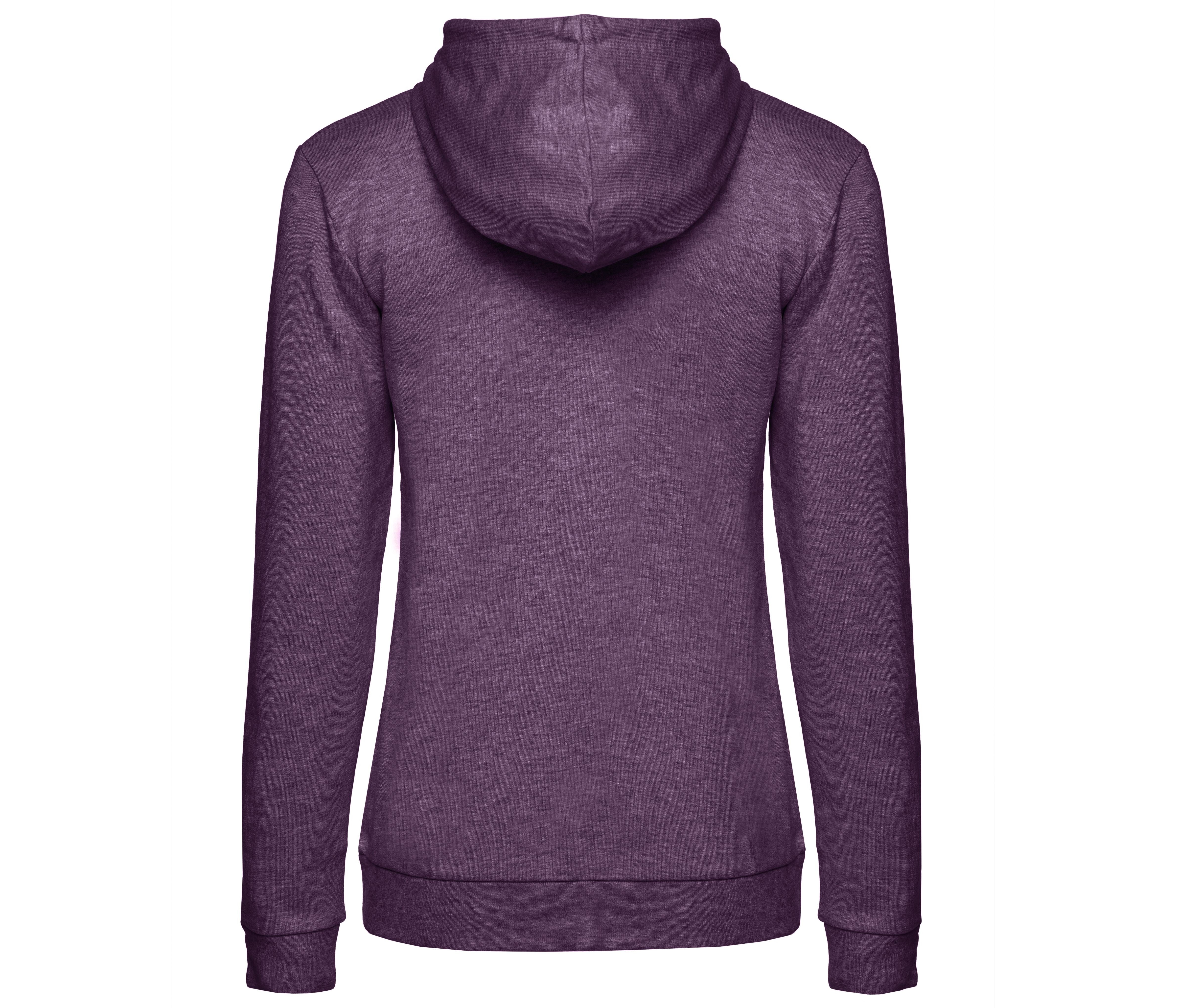 Sweat Capuche # Femme - Heather Purple