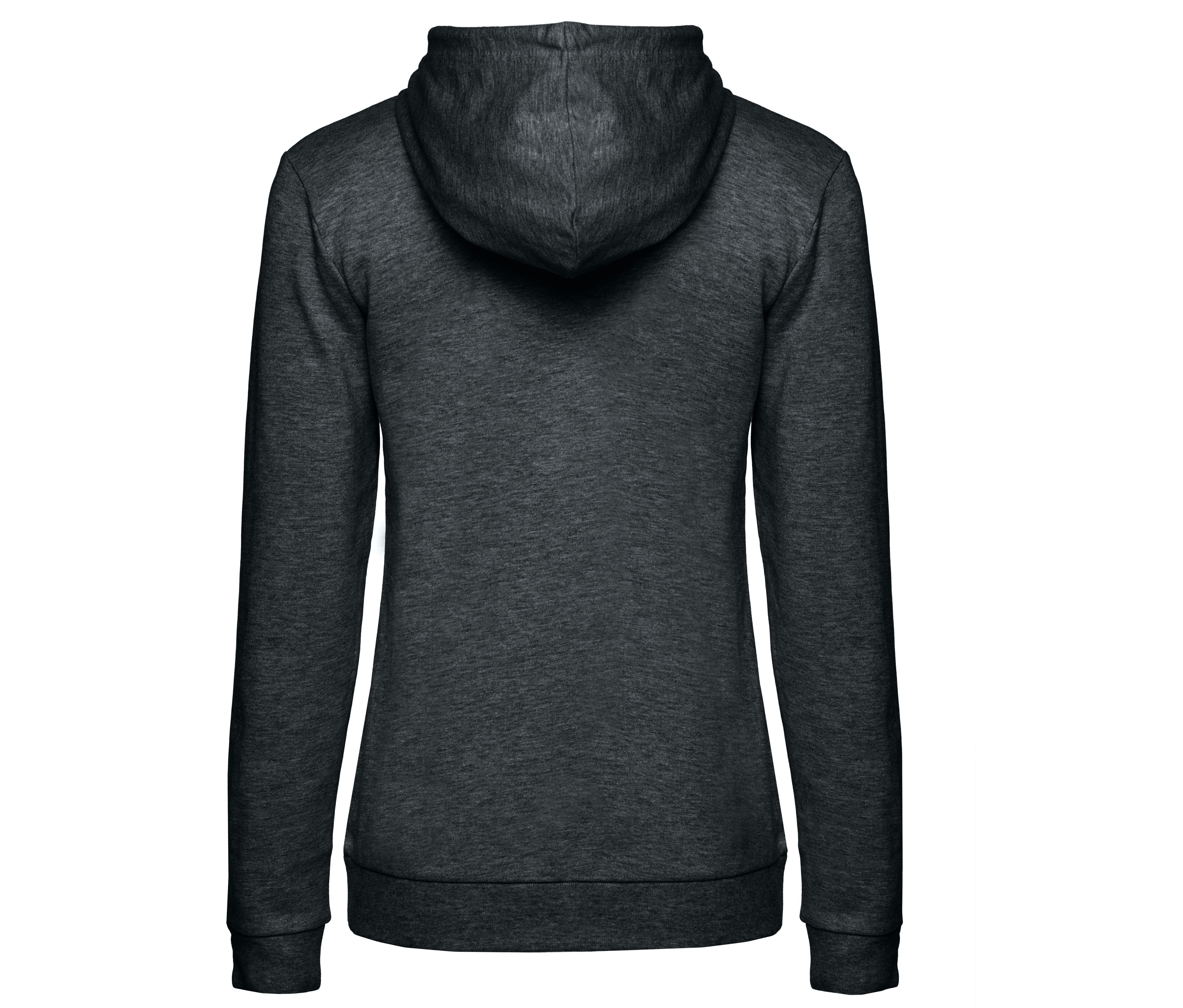 Sweat Capuche # Femme - Heather Asphalt