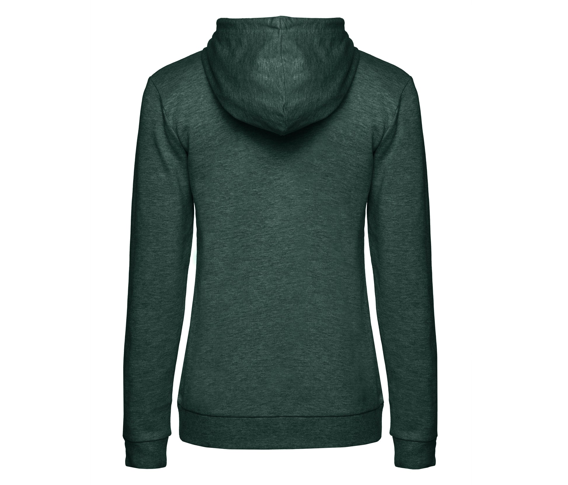 Sweat Capuche # Femme - Heather Dark Green
