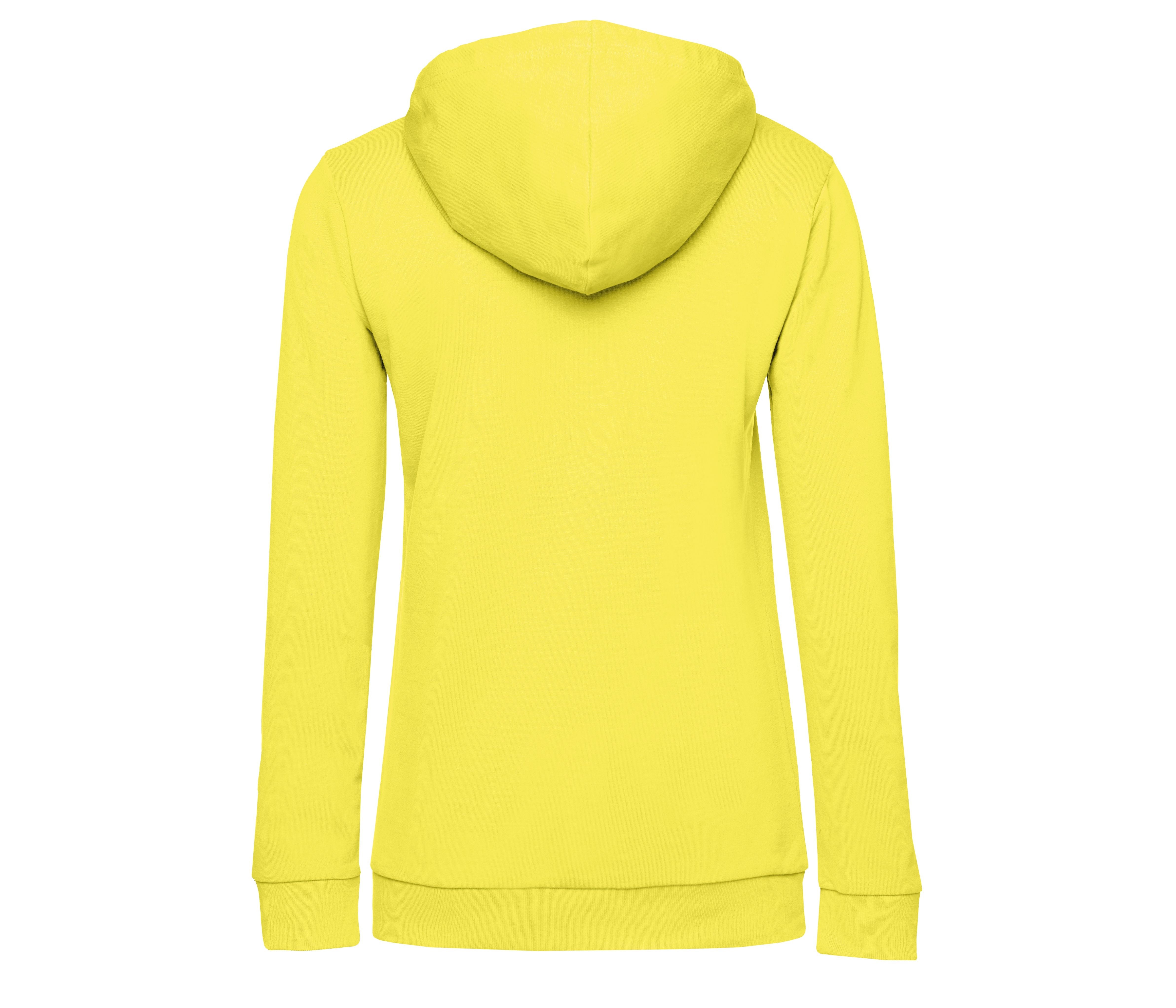 Sweat Capuche # Femme - Solar Yellow