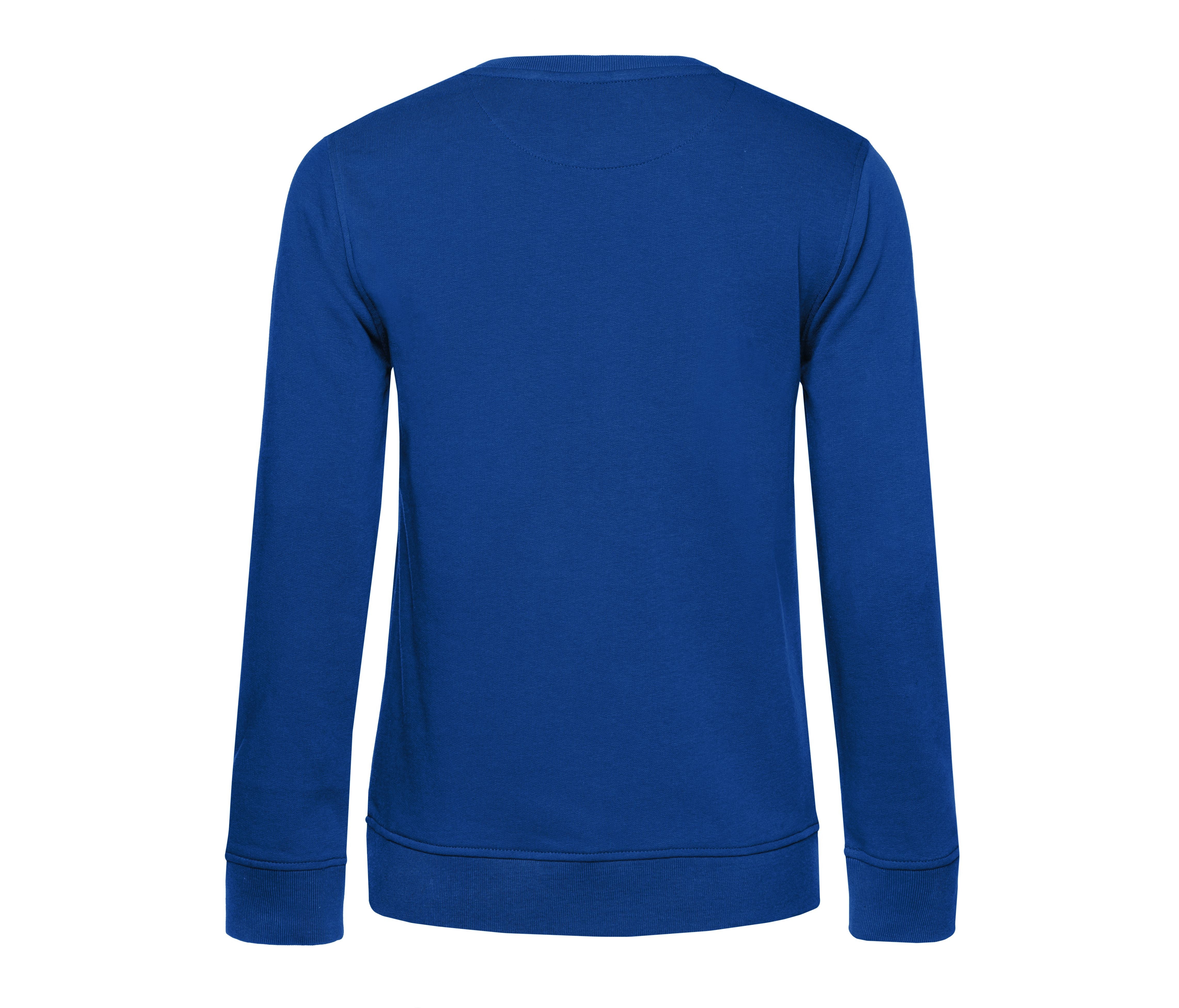 Sweat Col Rond Organique Femme - Royal