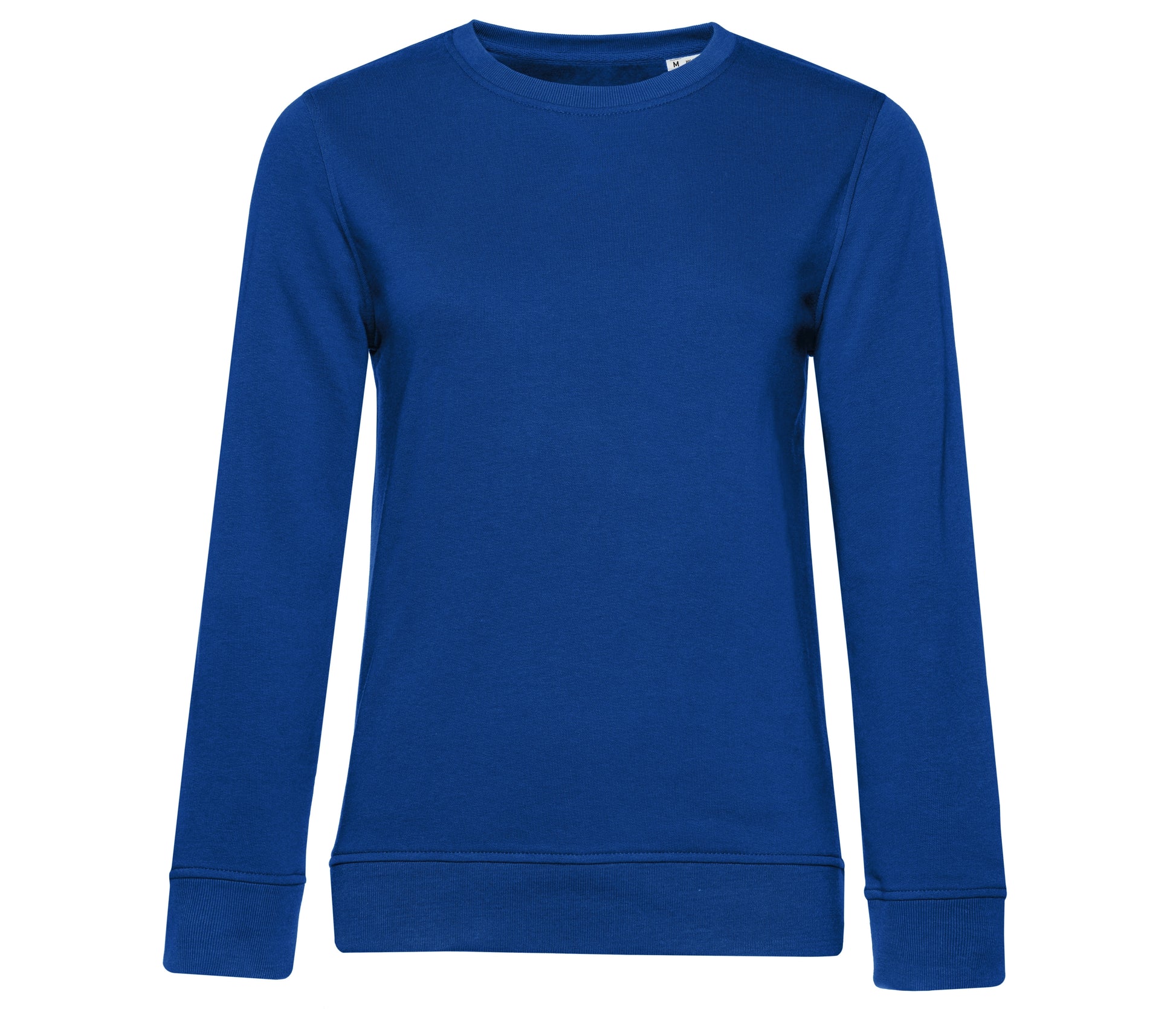 Sweat Col Rond Organique Femme - Royal