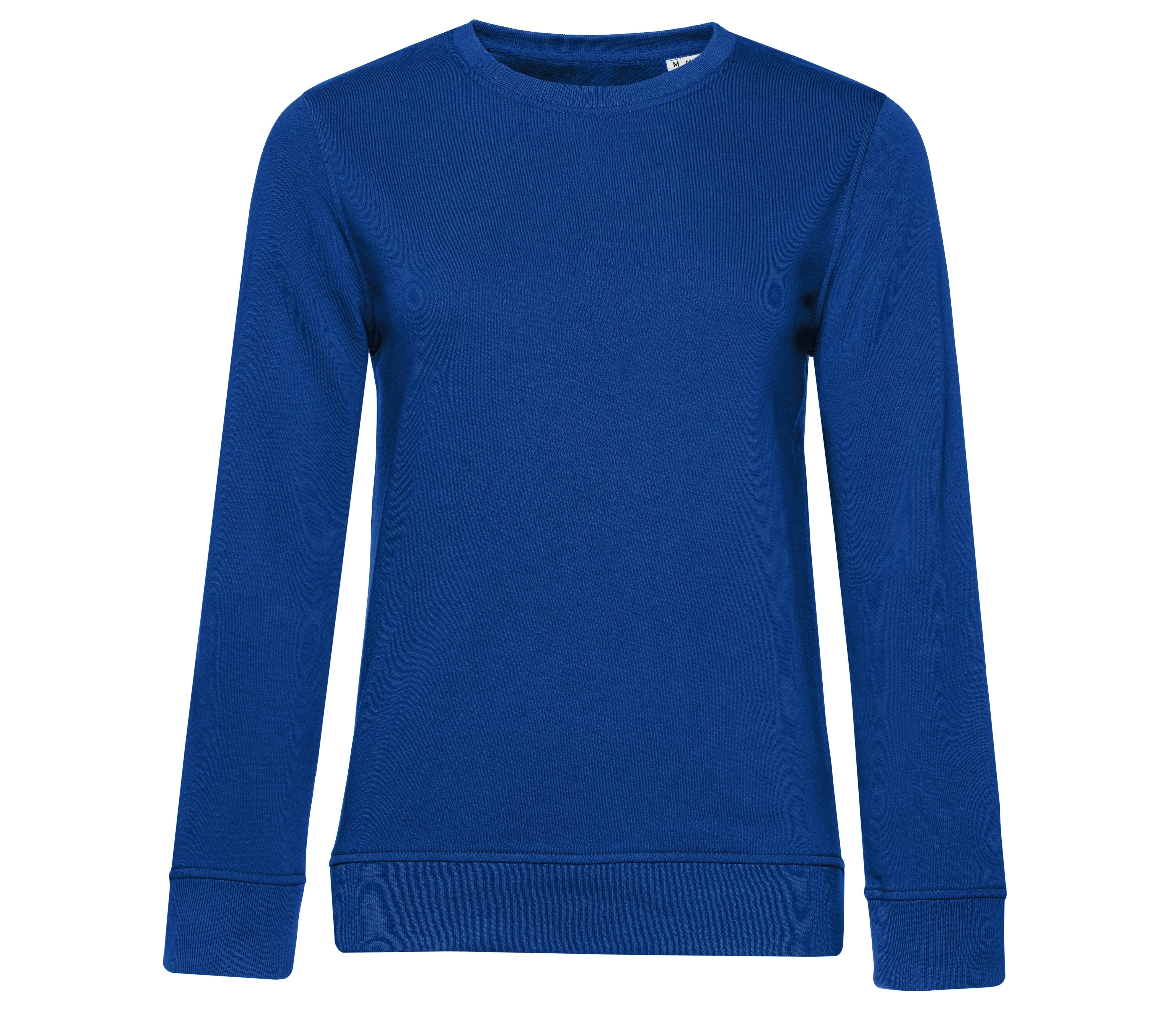 Sweat Col Rond Organique Femme - Royal