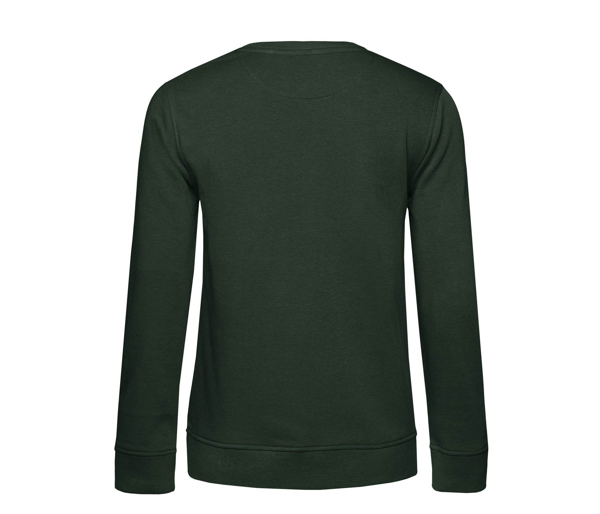 Sweat Col Rond Organique Femme - Forest Green
