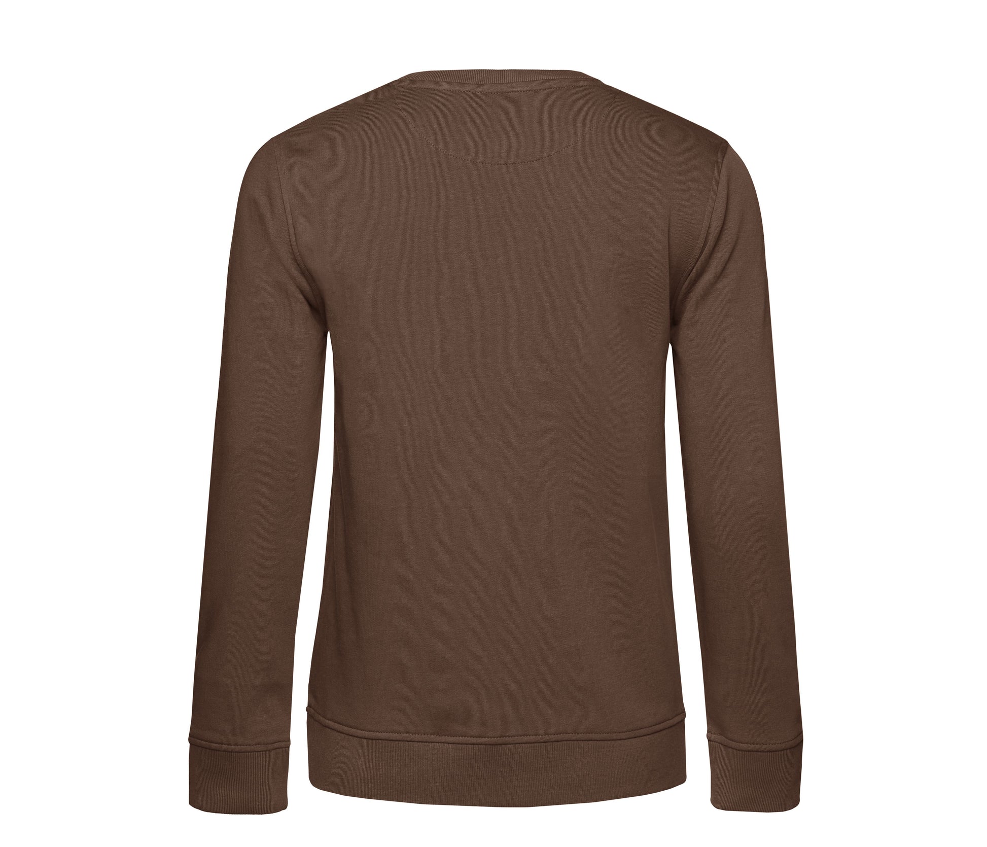 Sweat Col Rond Organique Femme - Mocha