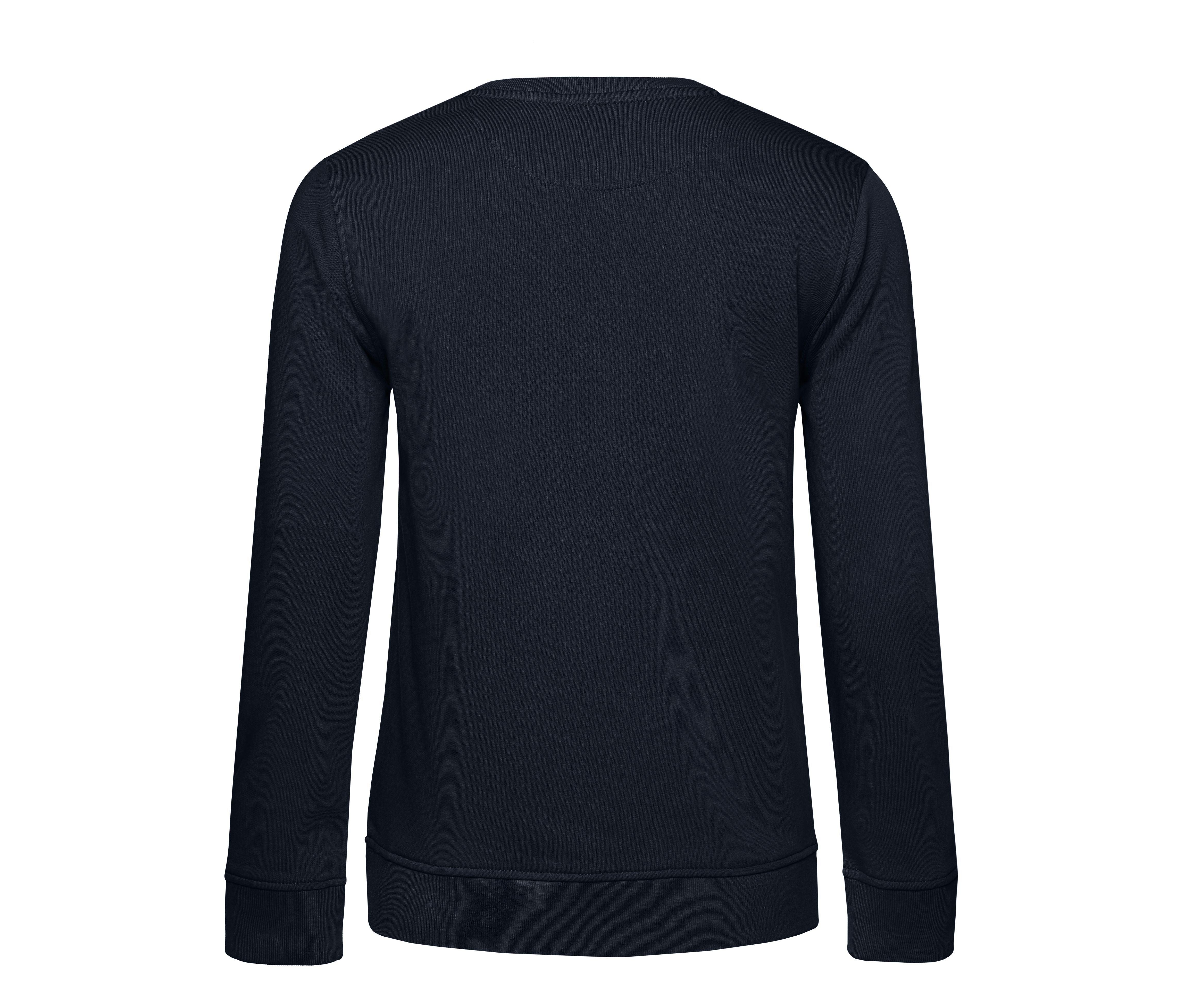 Sweat Col Rond Organique Femme - Navy Blue