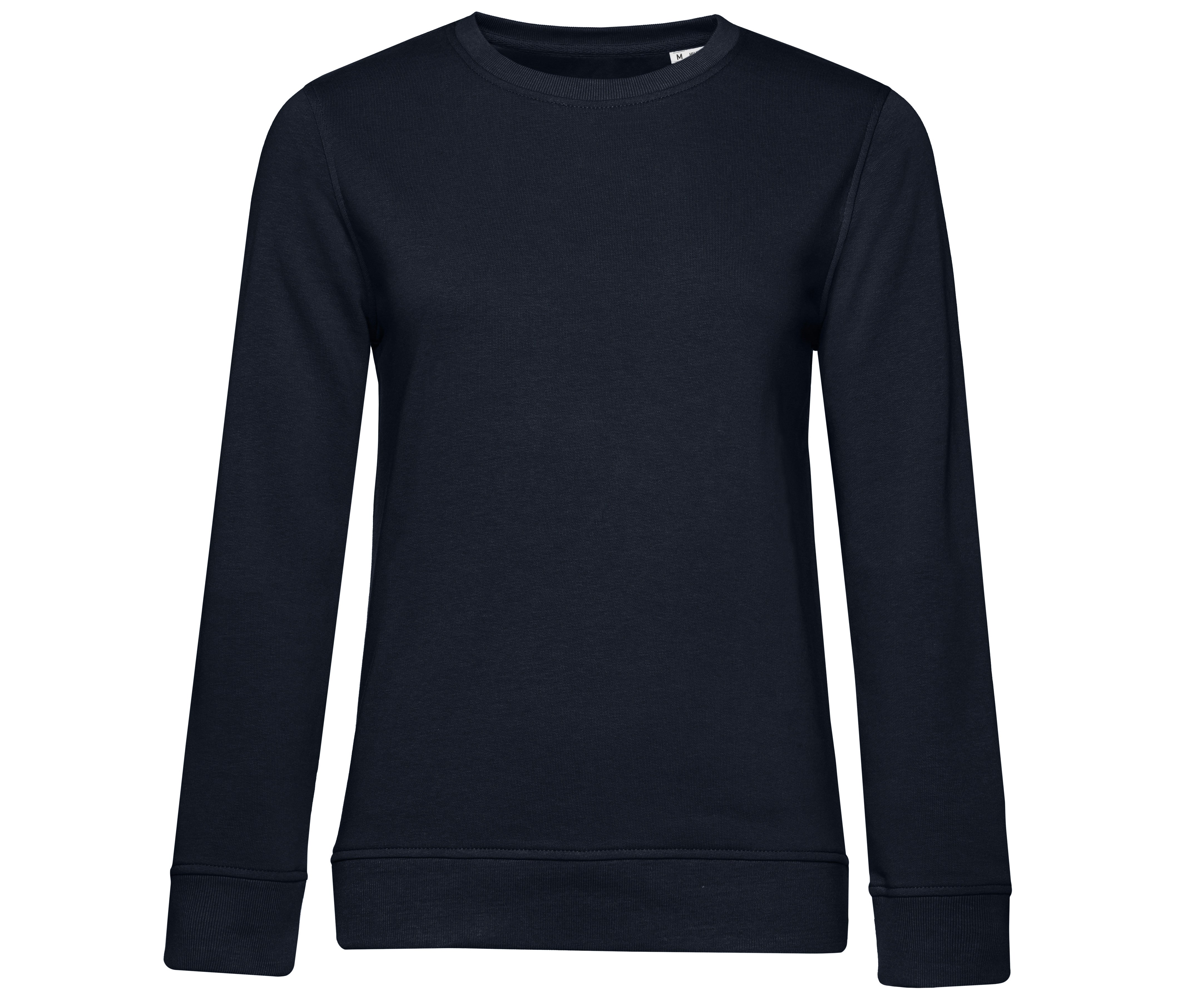 Sweat Col Rond Organique Femme - Navy Blue