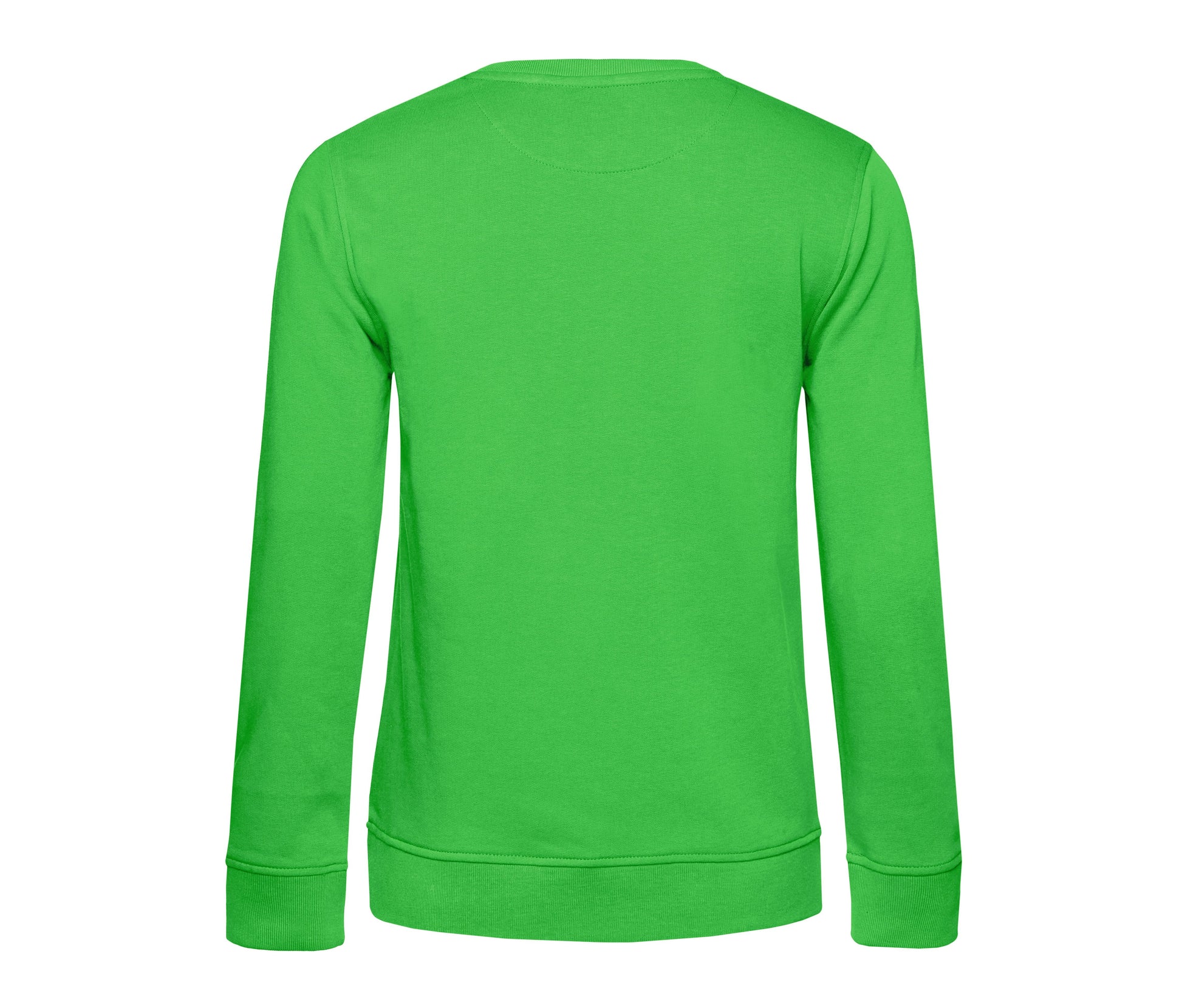 Sweat Col Rond Organique Femme - Apple Green