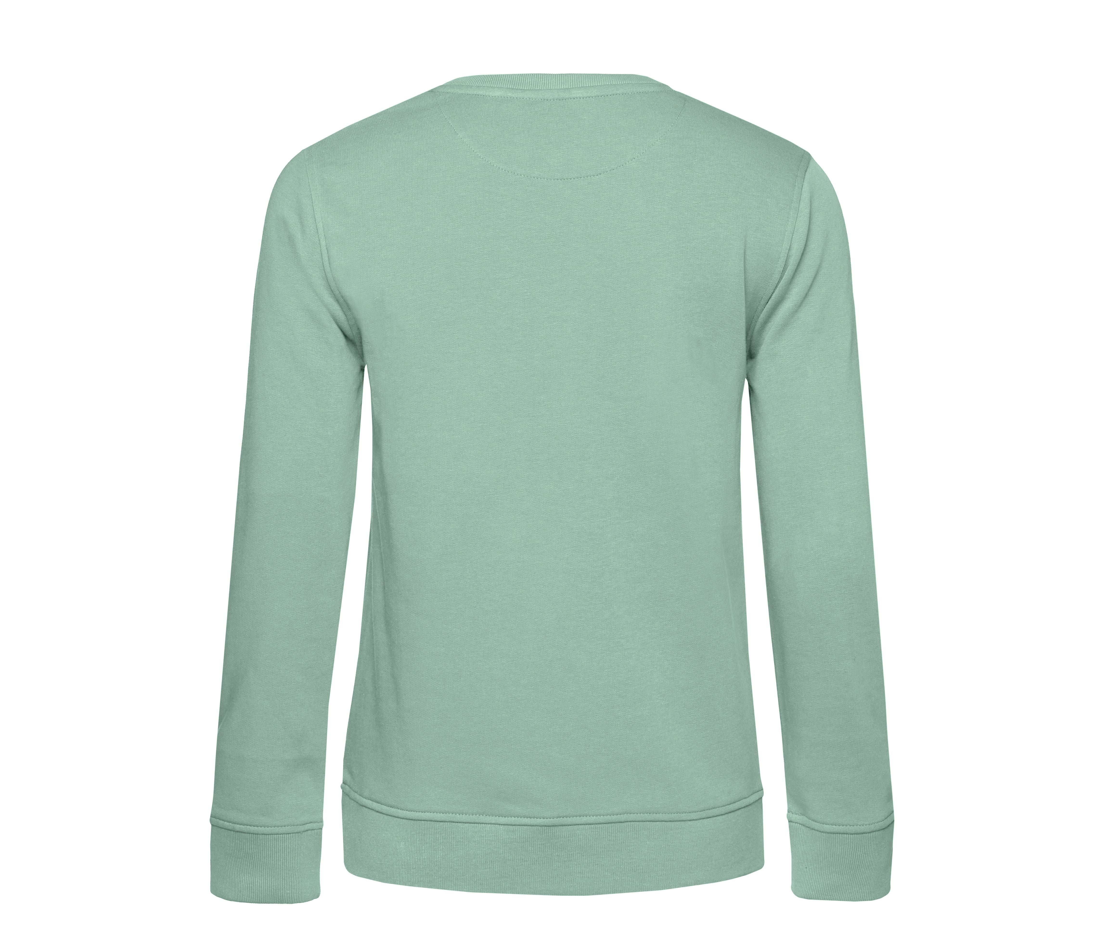 Sweat Col Rond Organique Femme - Sage