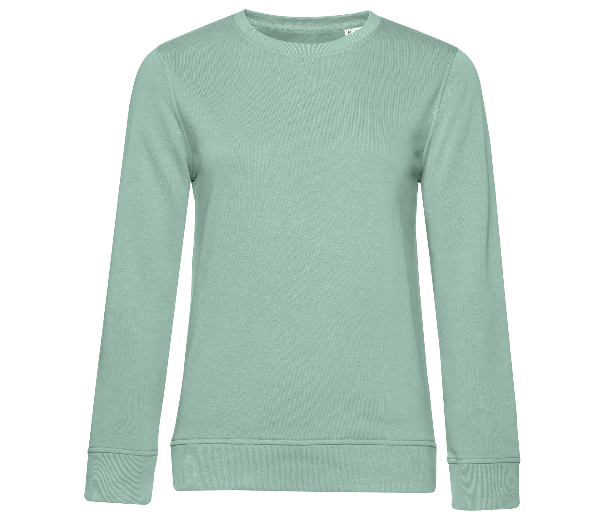 Sweat Col Rond Organique Femme - Sage