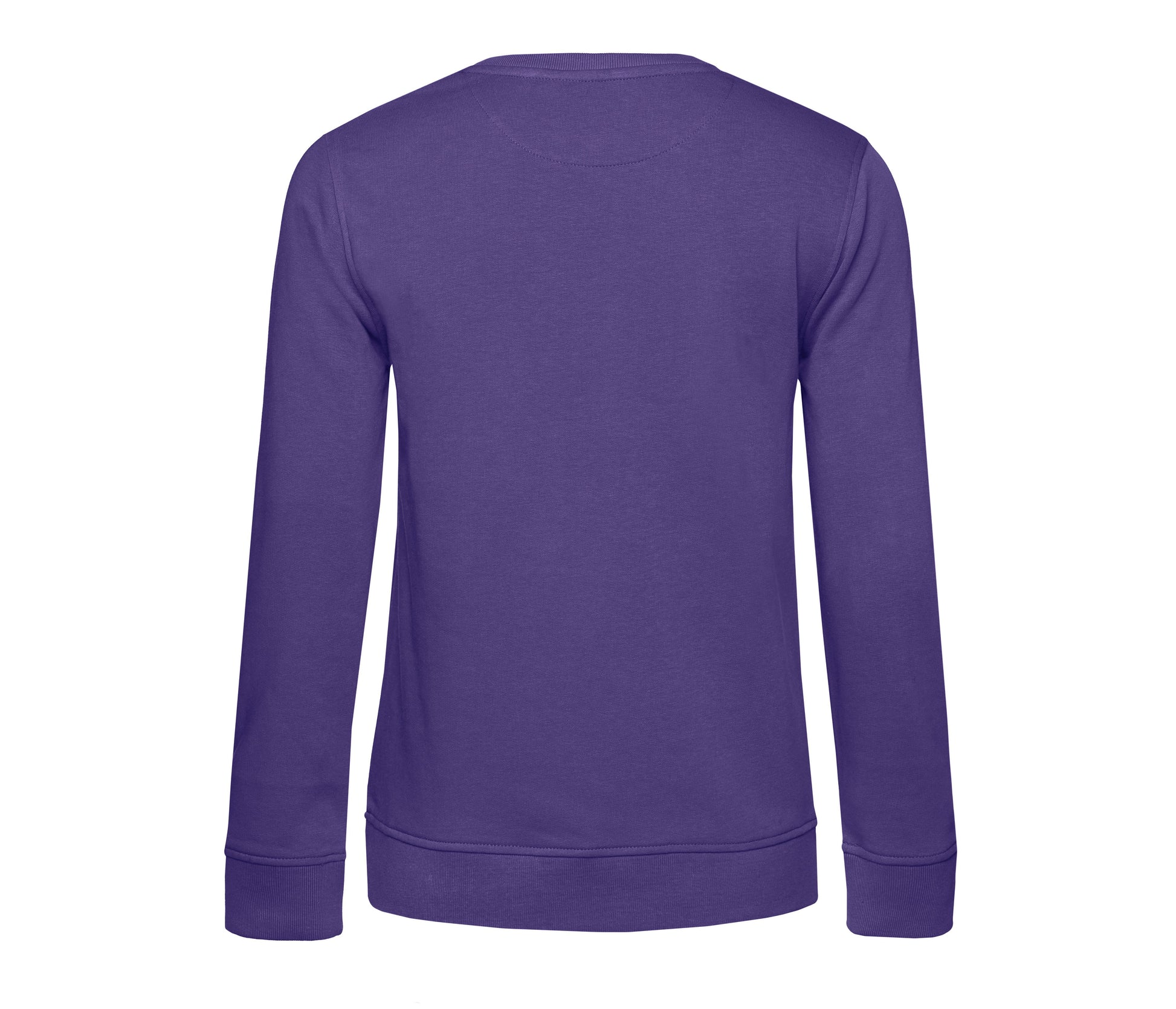 Sweat Col Rond Organique Femme - Radiant Purple