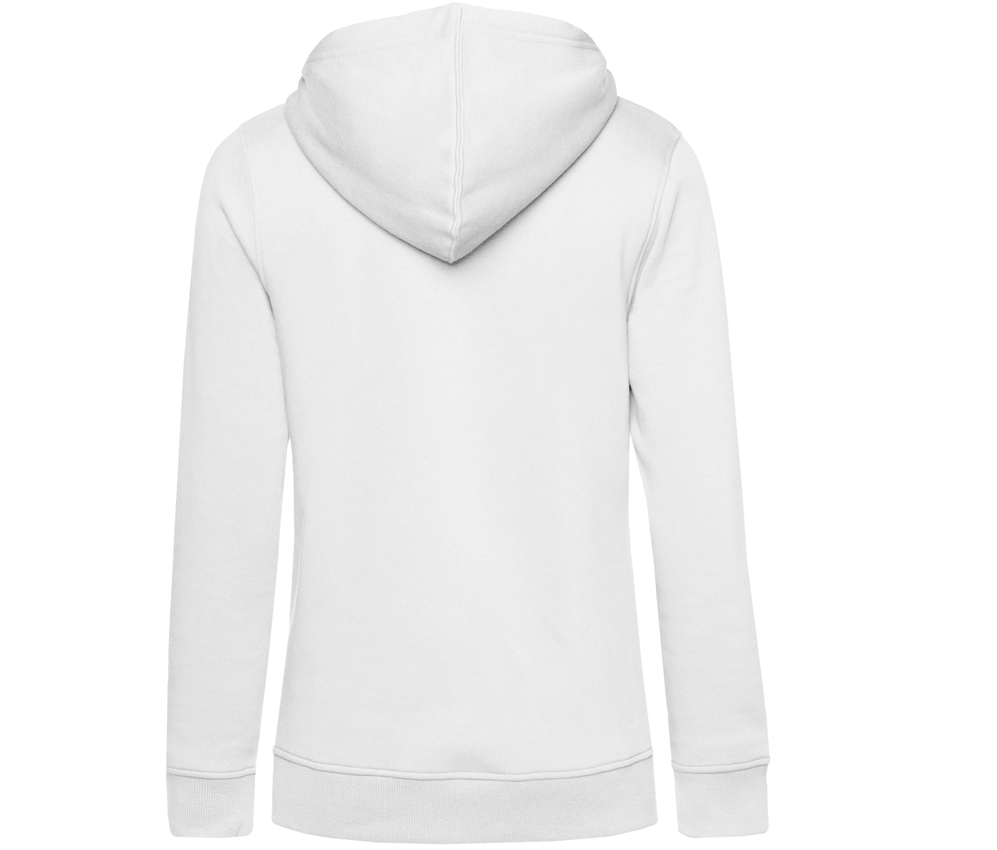 Sweat Capuche Organique Femme - White