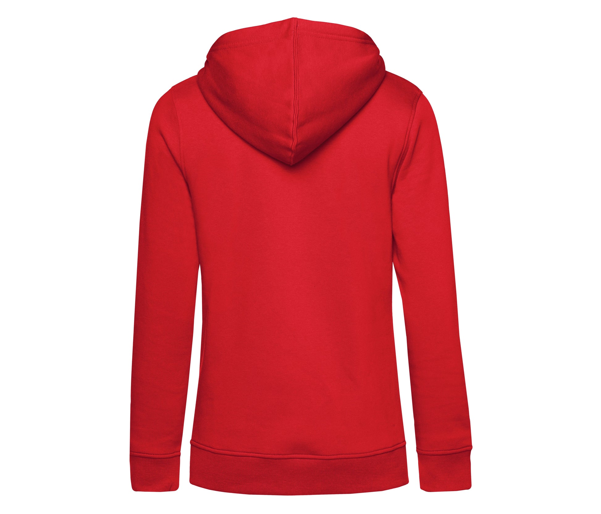 Sweat Capuche Organique Femme - Red