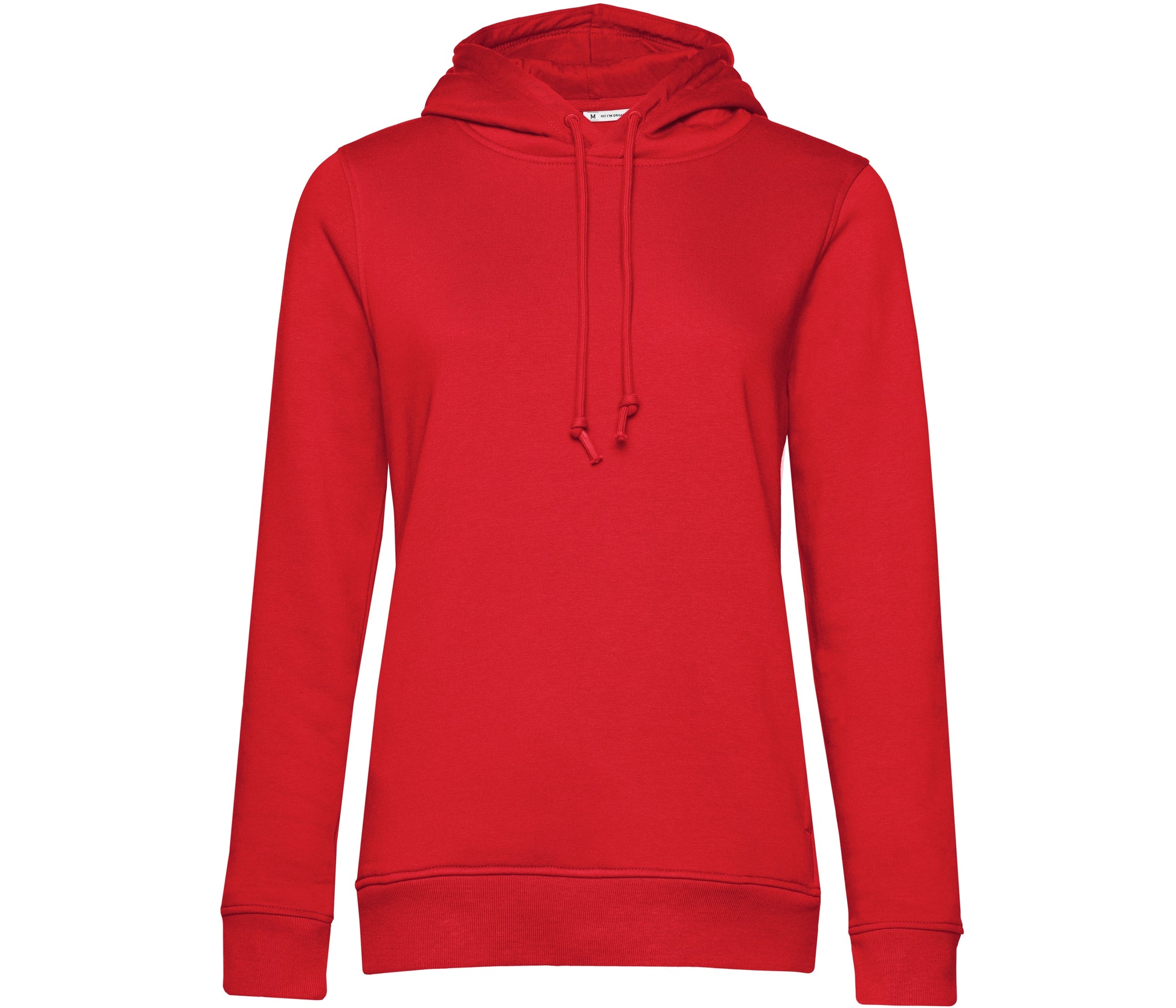Sweat Capuche Organique Femme - Red