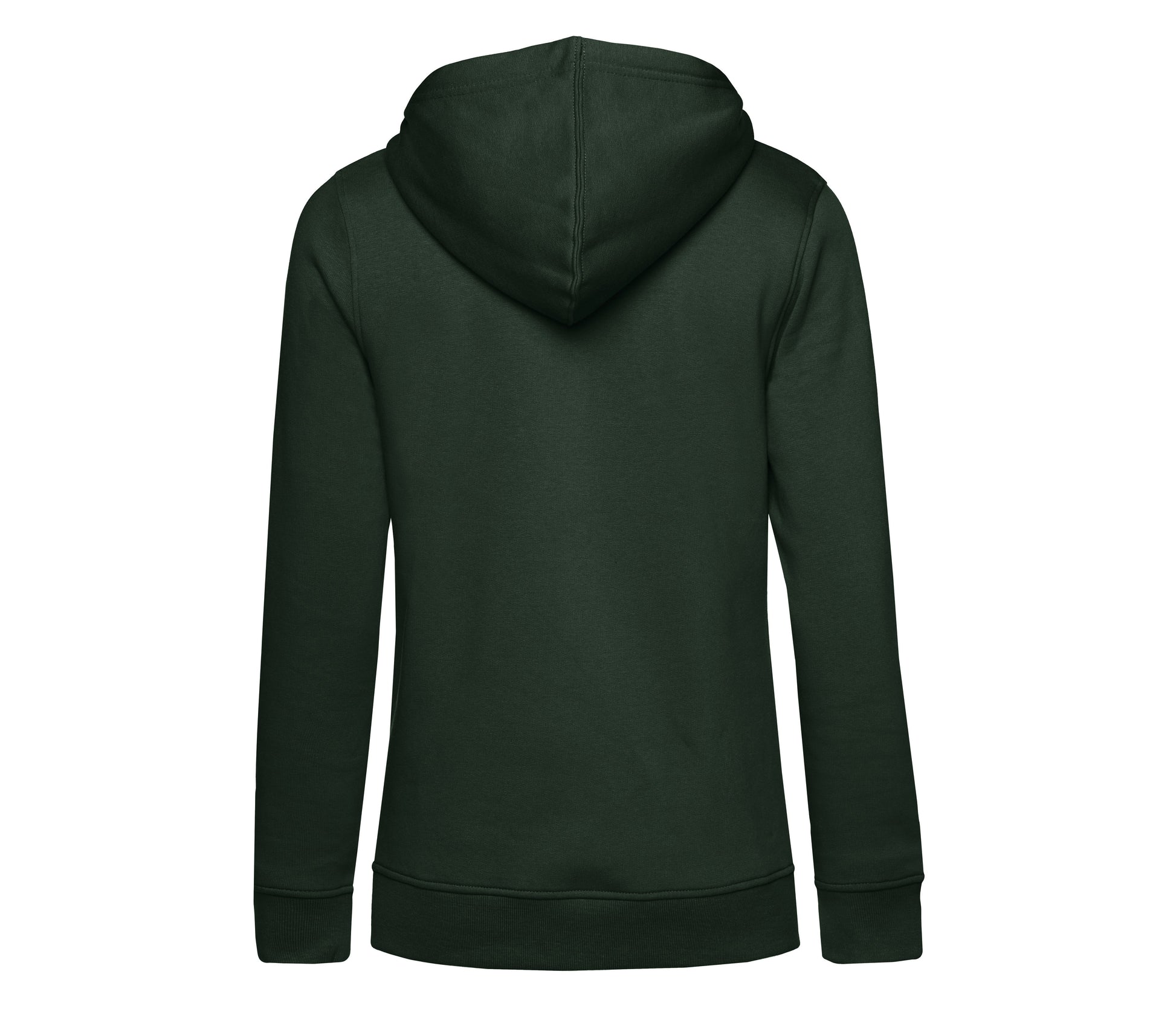 Sweat Capuche Organique Femme - Forest Green