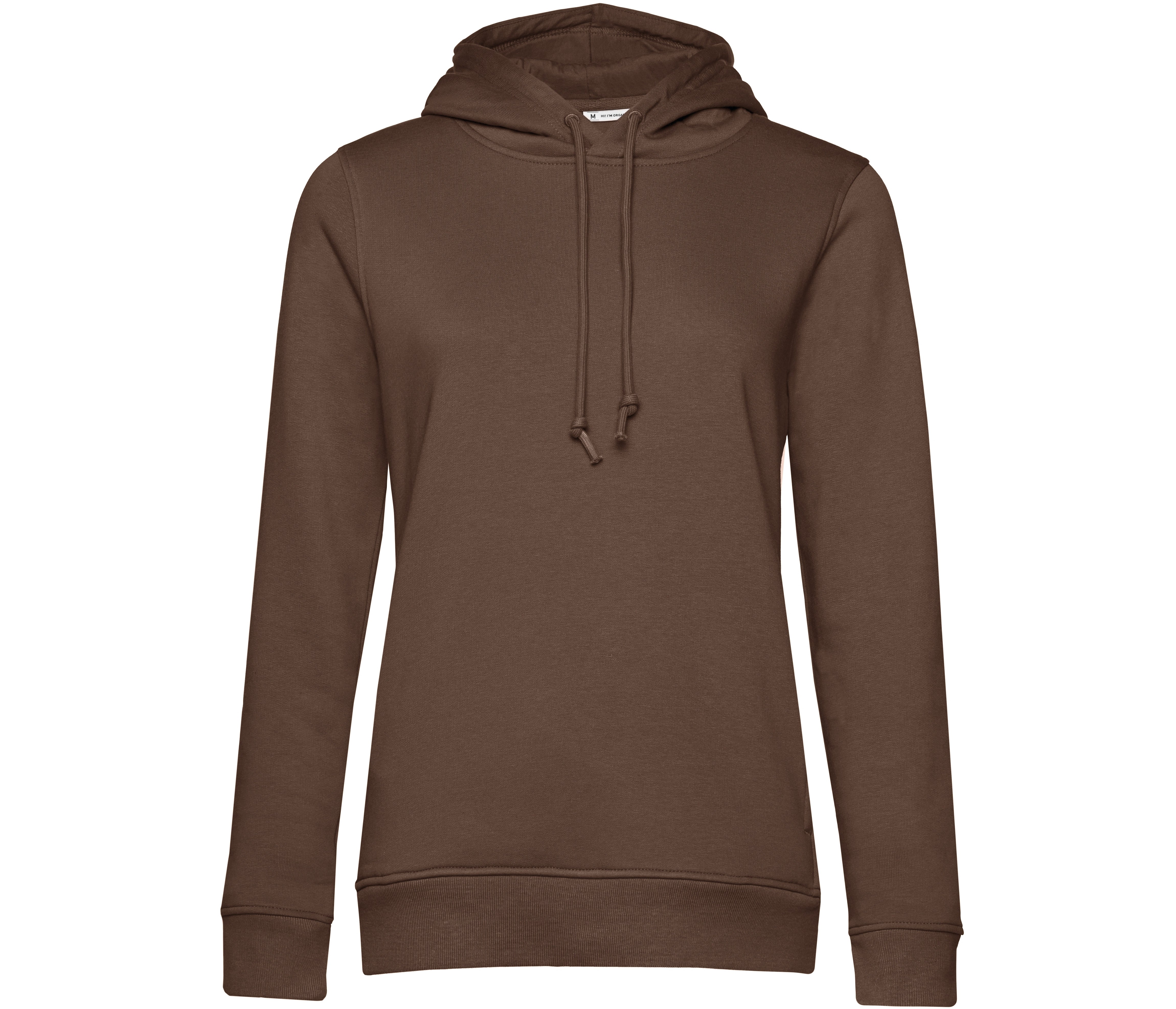 Sweat Capuche Organique Femme - Mocha