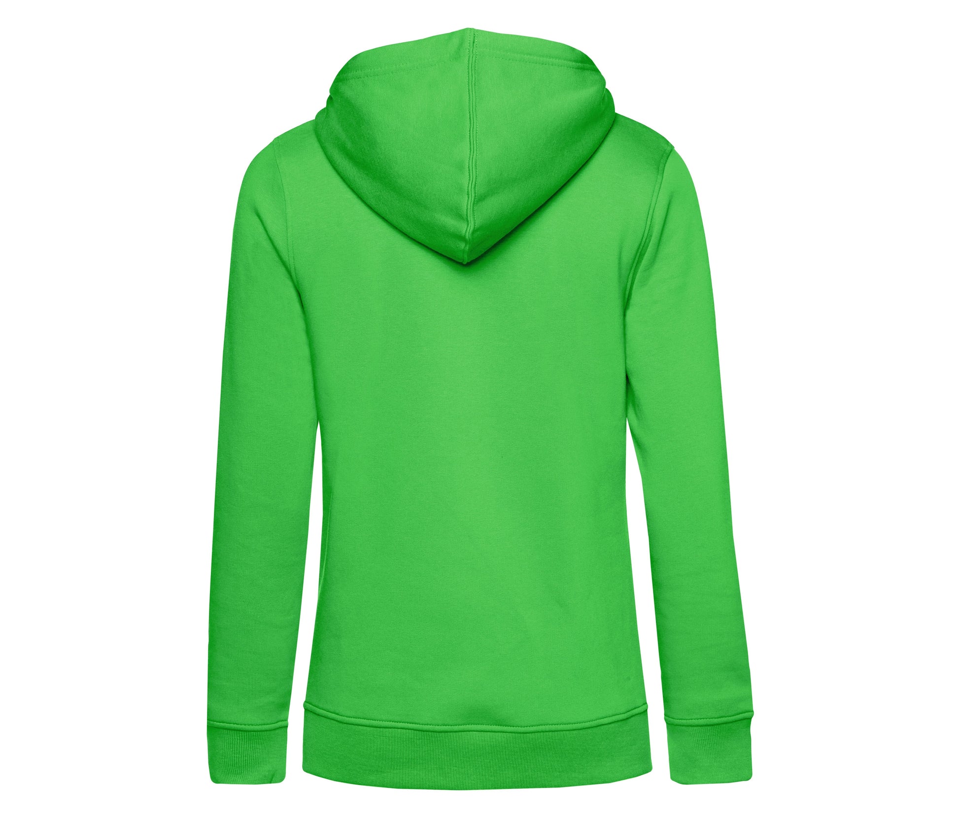 Sweat Capuche Organique Femme - Apple Green